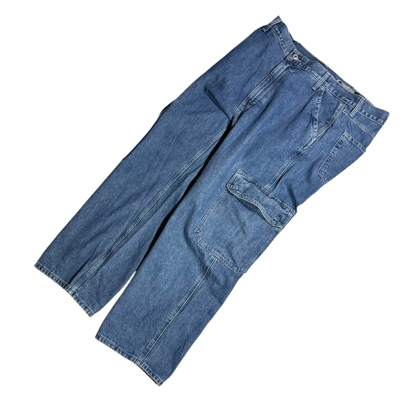 【USED】LEVI'S SILVERTAB LOOSE FIT DENIM CARGO PANT