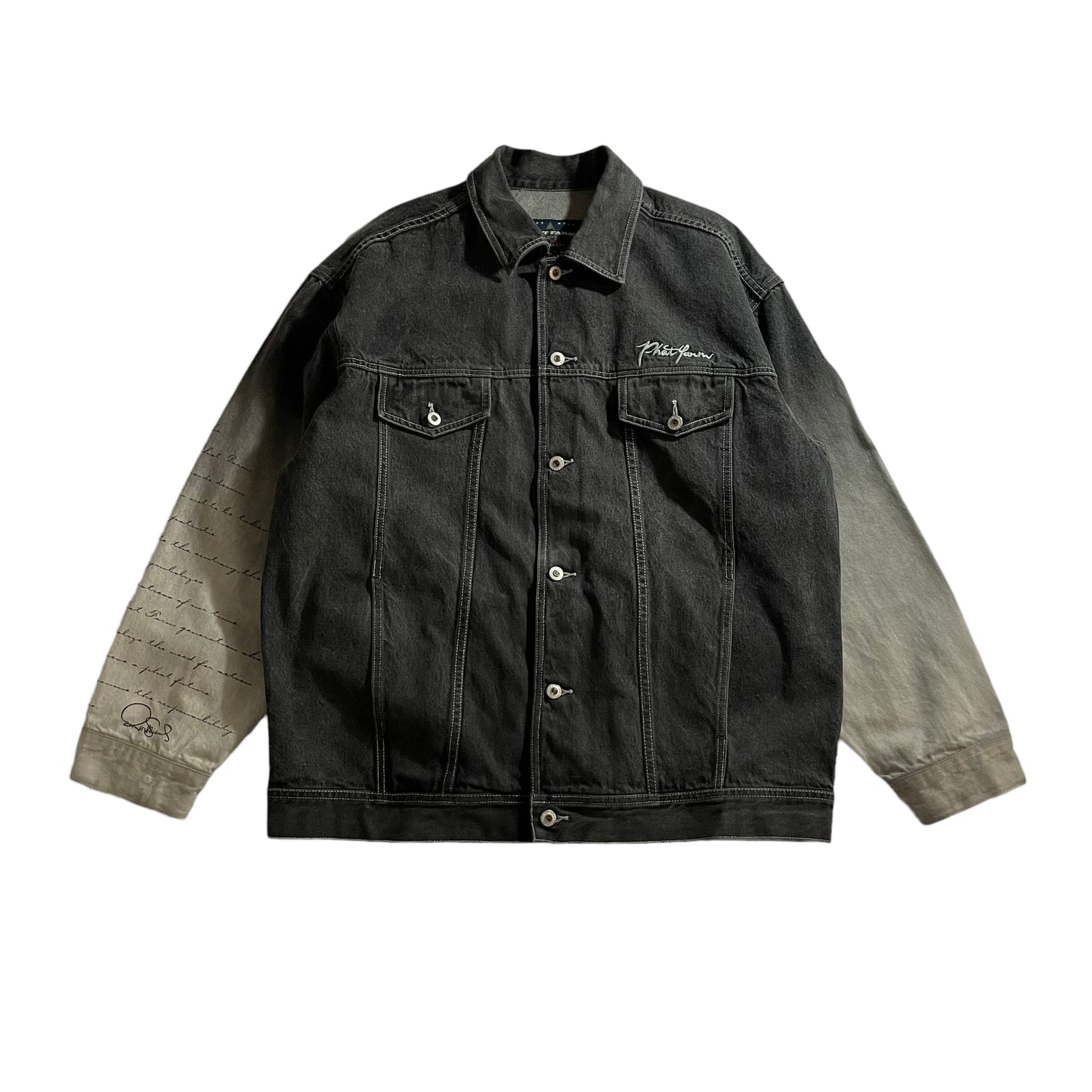 Phat Farm Gradation Denim Jacket/ファットファーム デニムジャケット