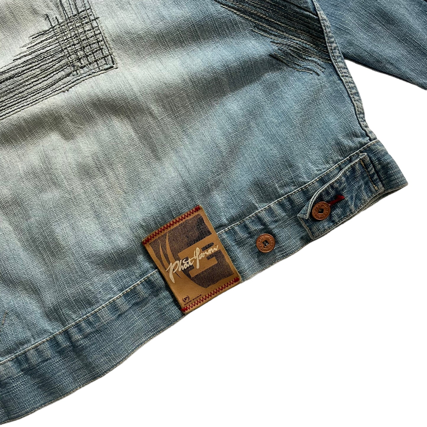 Phat Farm Washed Denim Jacket