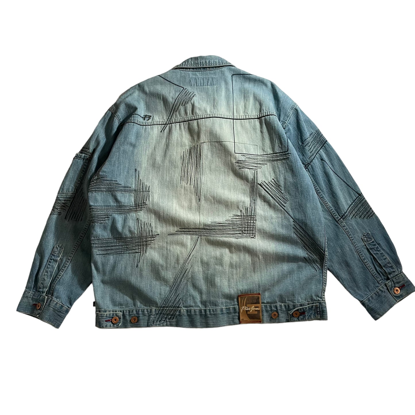 Phat Farm Washed Denim Jacket