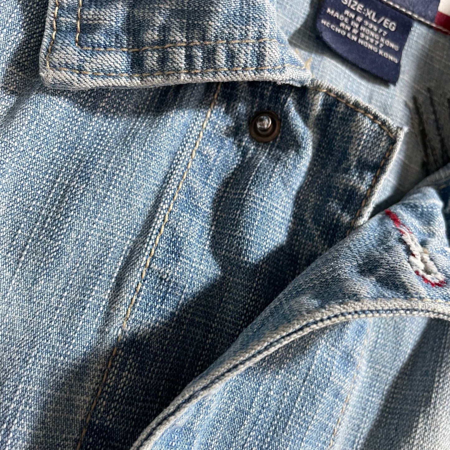 Phat Farm Washed Denim Jacket