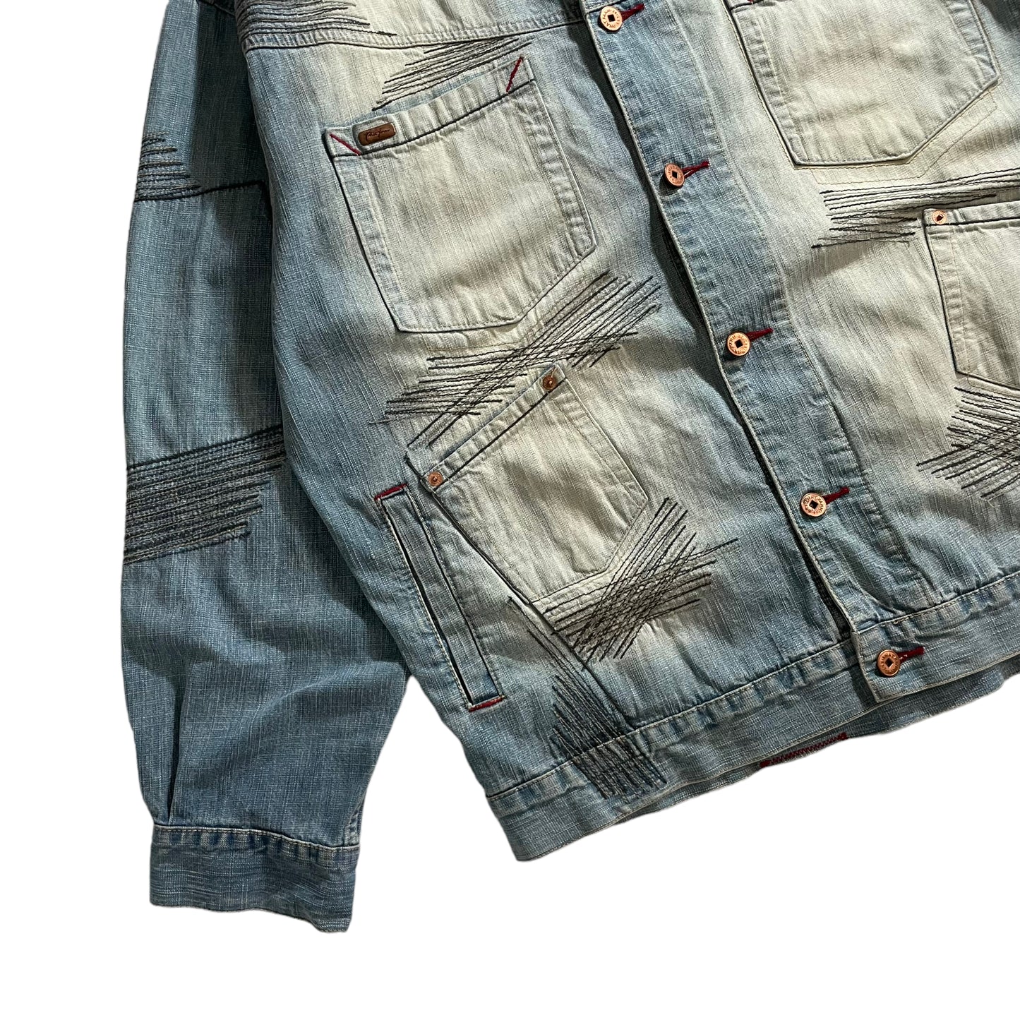 Phat Farm Washed Denim Jacket