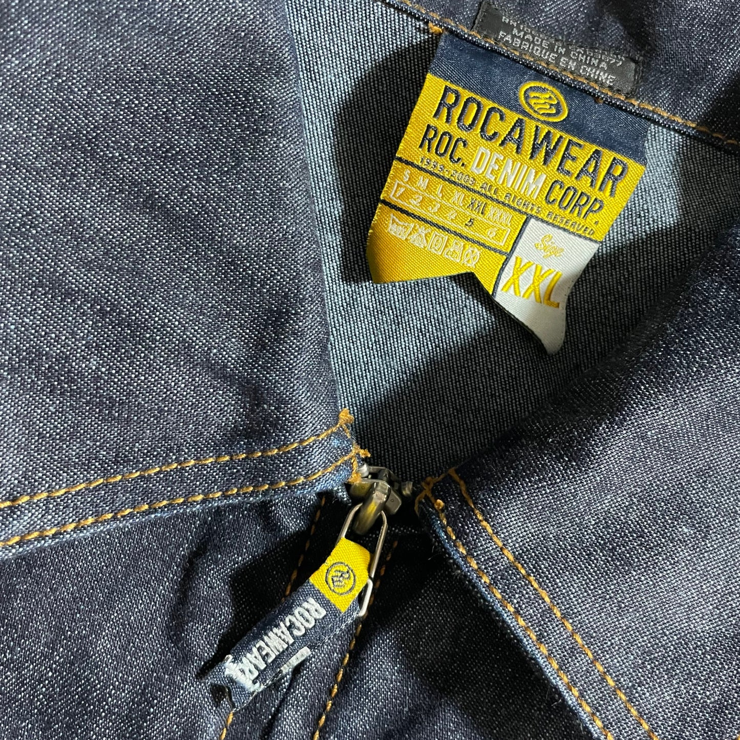 Rocawear Zip Up Denim jacket