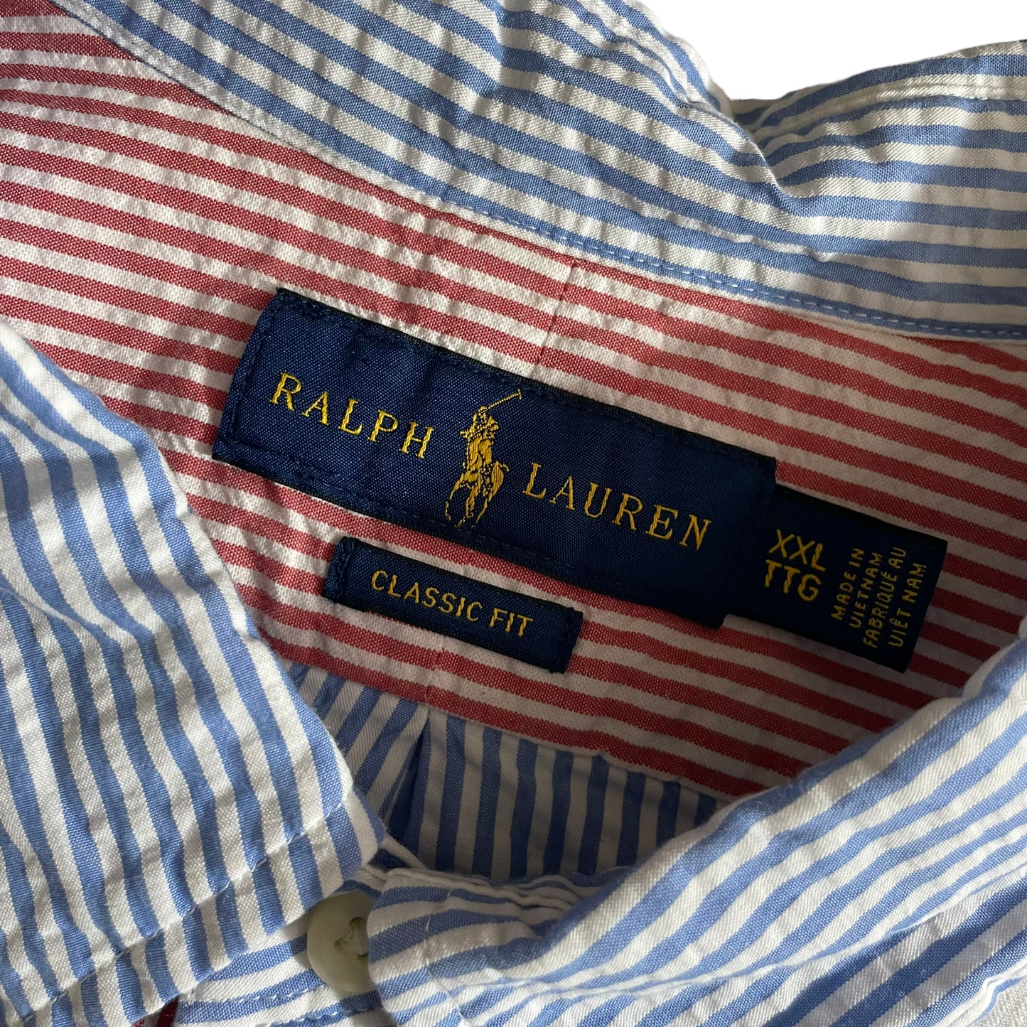 Ralph Lauren Classic Fit Button Down Multi Stripe S/SL Shirt