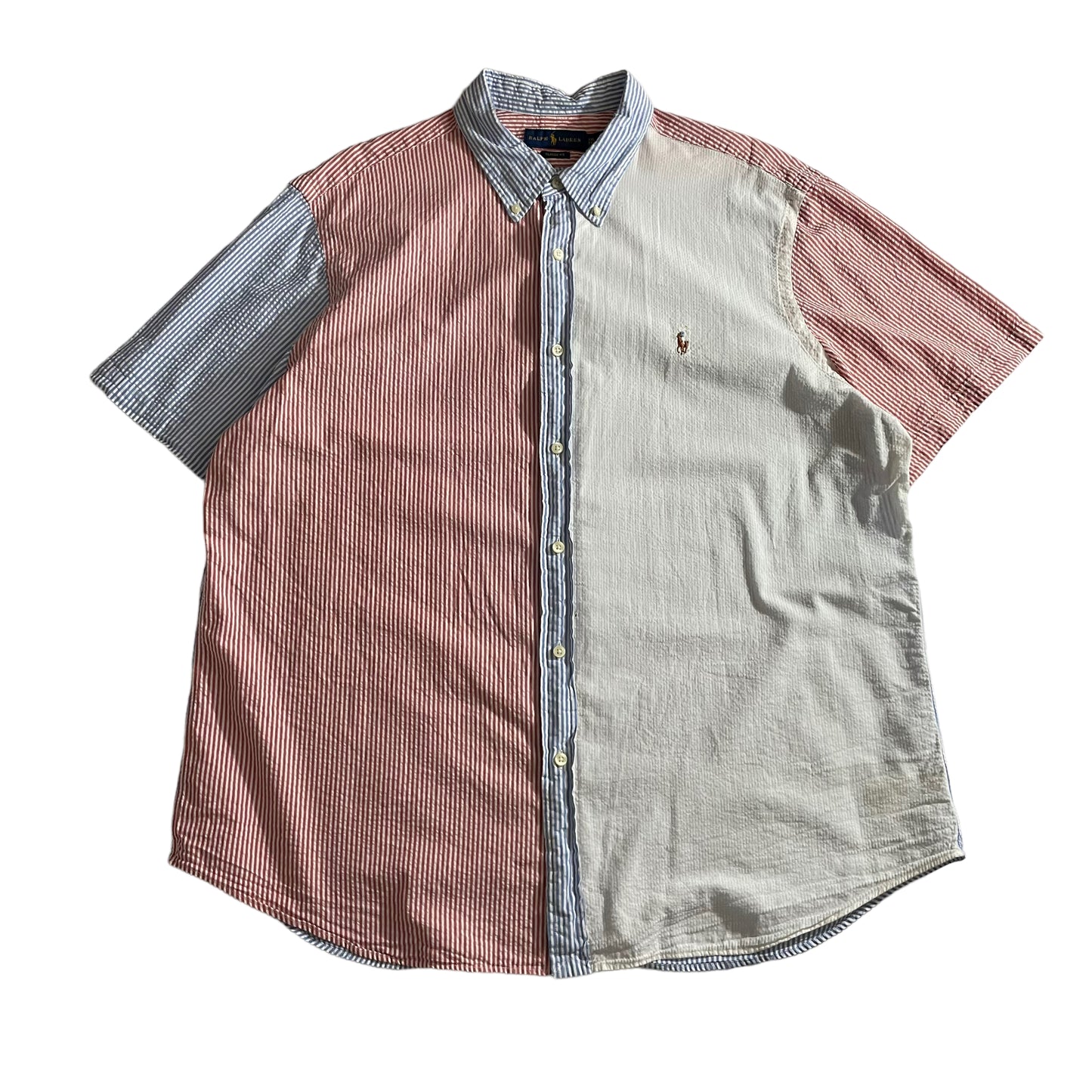 Ralph Lauren Classic Fit Button Down Multi Stripe S/SL Shirt