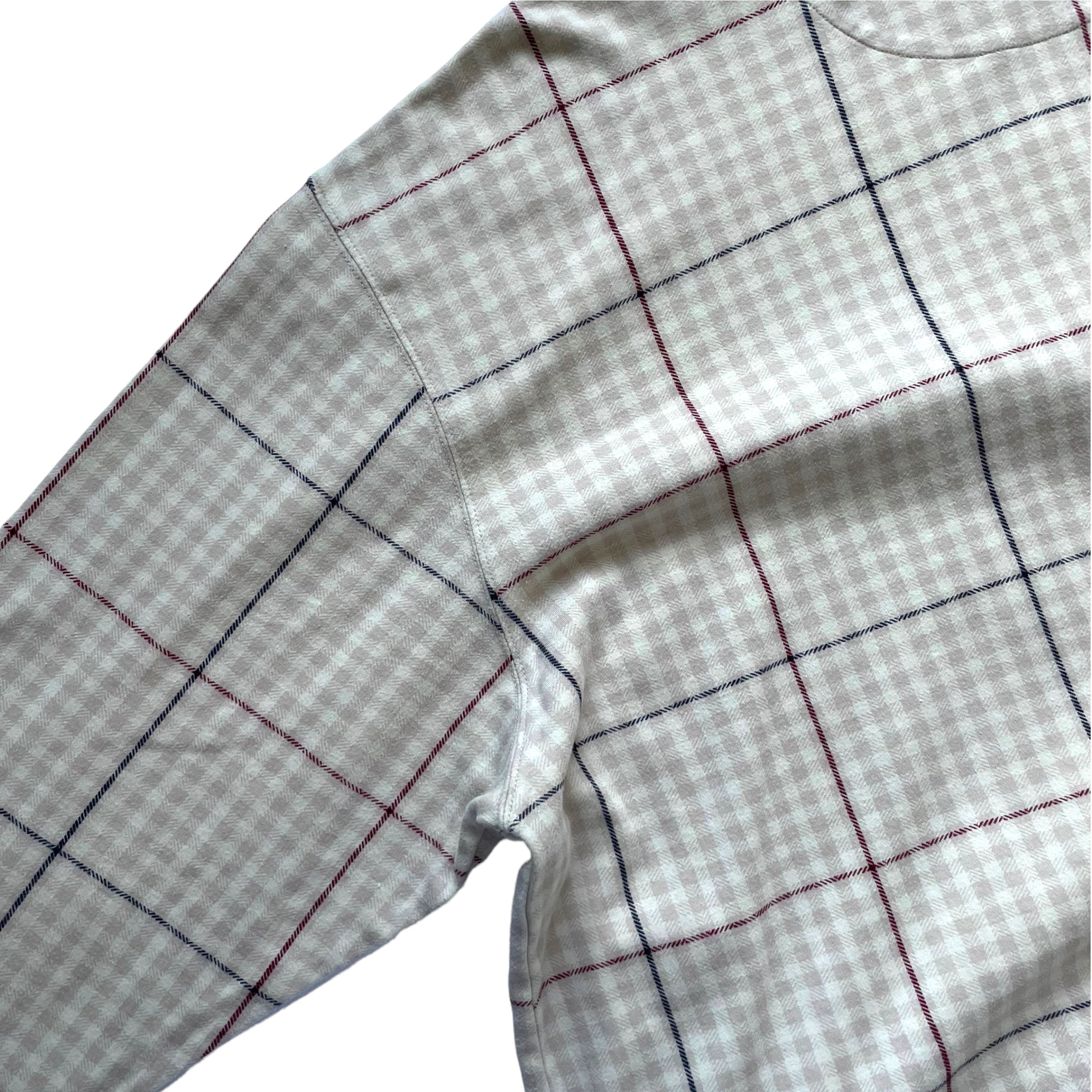 CHAPS RALPH LAUREN CHECK PATTERN L/SL POLO SHIRT – The