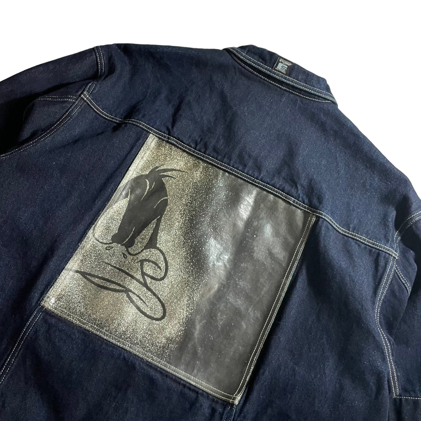 STUDIO by SOUTHPOLE Looney Tunes Daffy Duck Denim Jacket