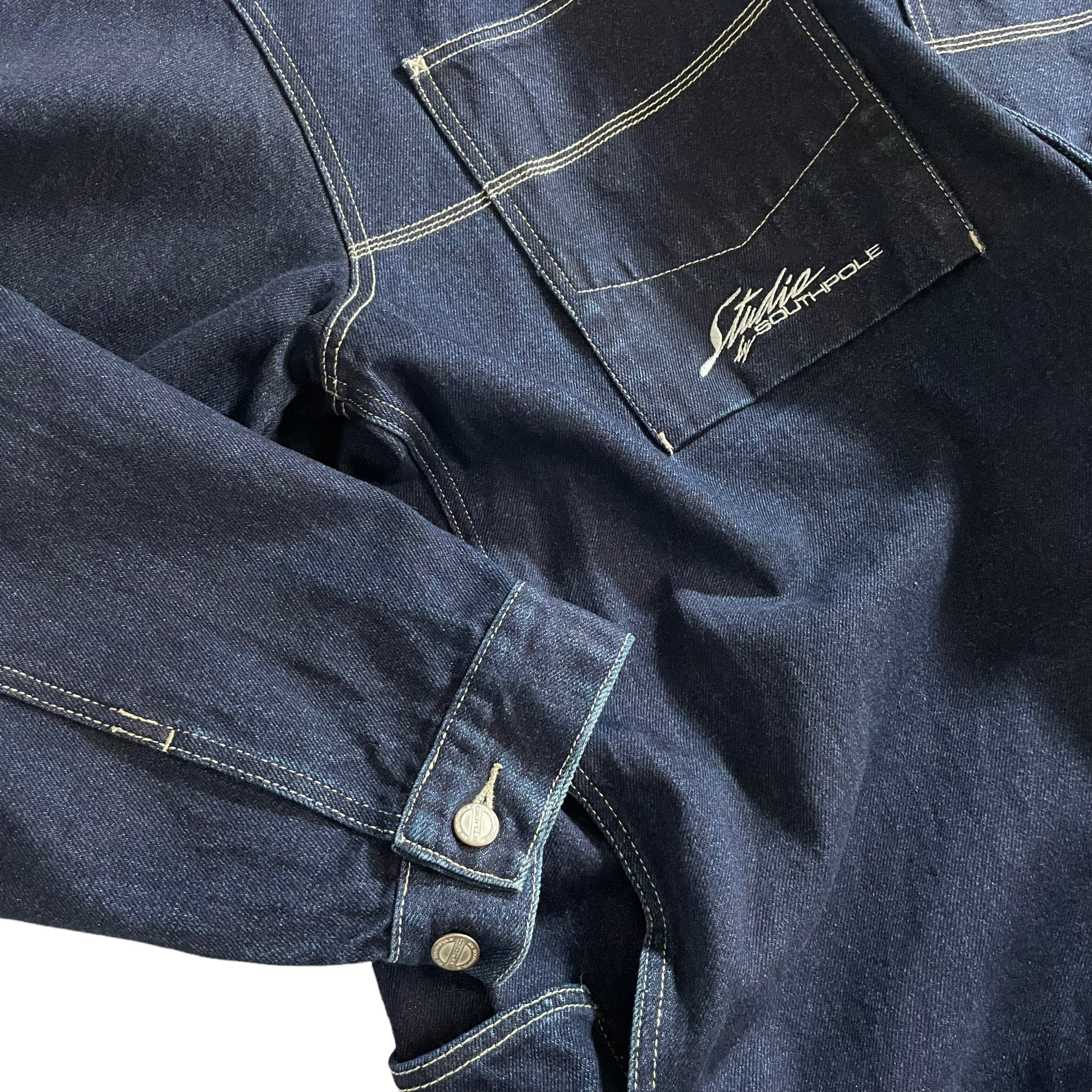 STUDIO by SOUTHPOLE Looney Tunes Daffy Duck Denim Jacket – The