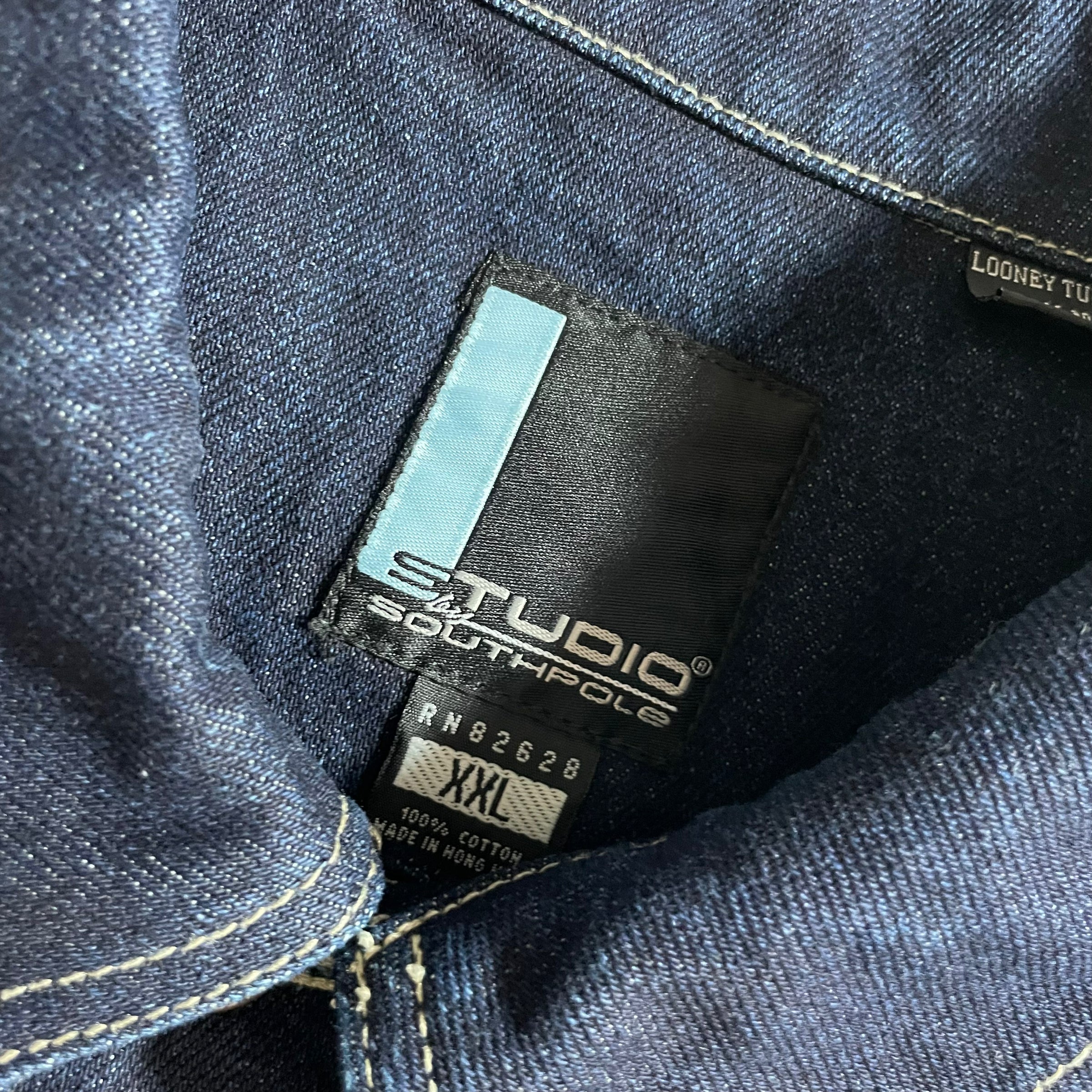 STUDIO by SOUTHPOLE Looney Tunes Daffy Duck Denim Jacket – The