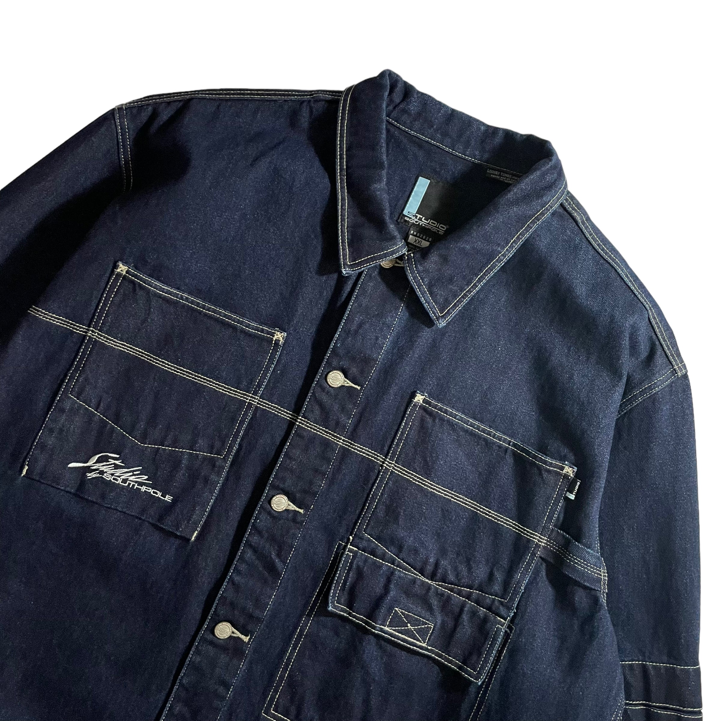 STUDIO by SOUTHPOLE Looney Tunes Daffy Duck Denim Jacket – The