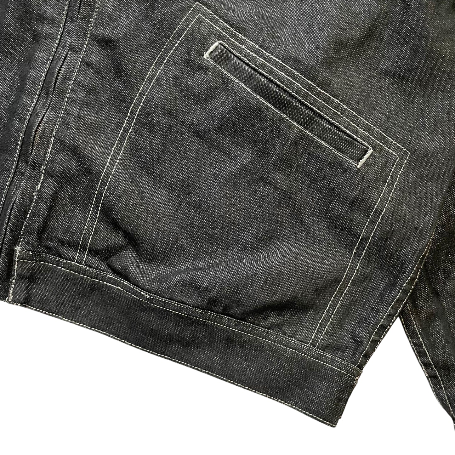 Rocawear Embroidered Black Denim Jacket