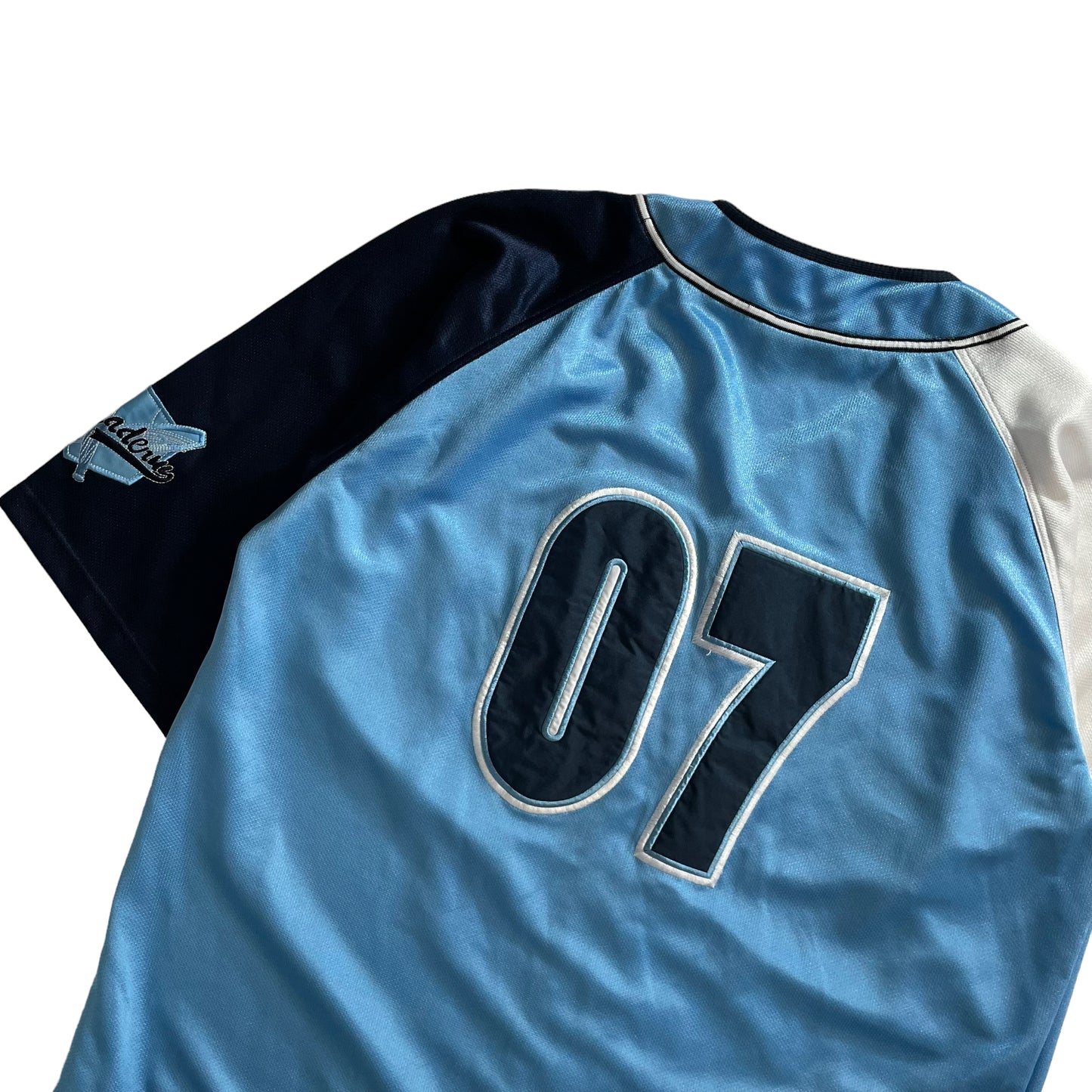 PAQADERM "New York" Scirpt Logo Baseball Jersey