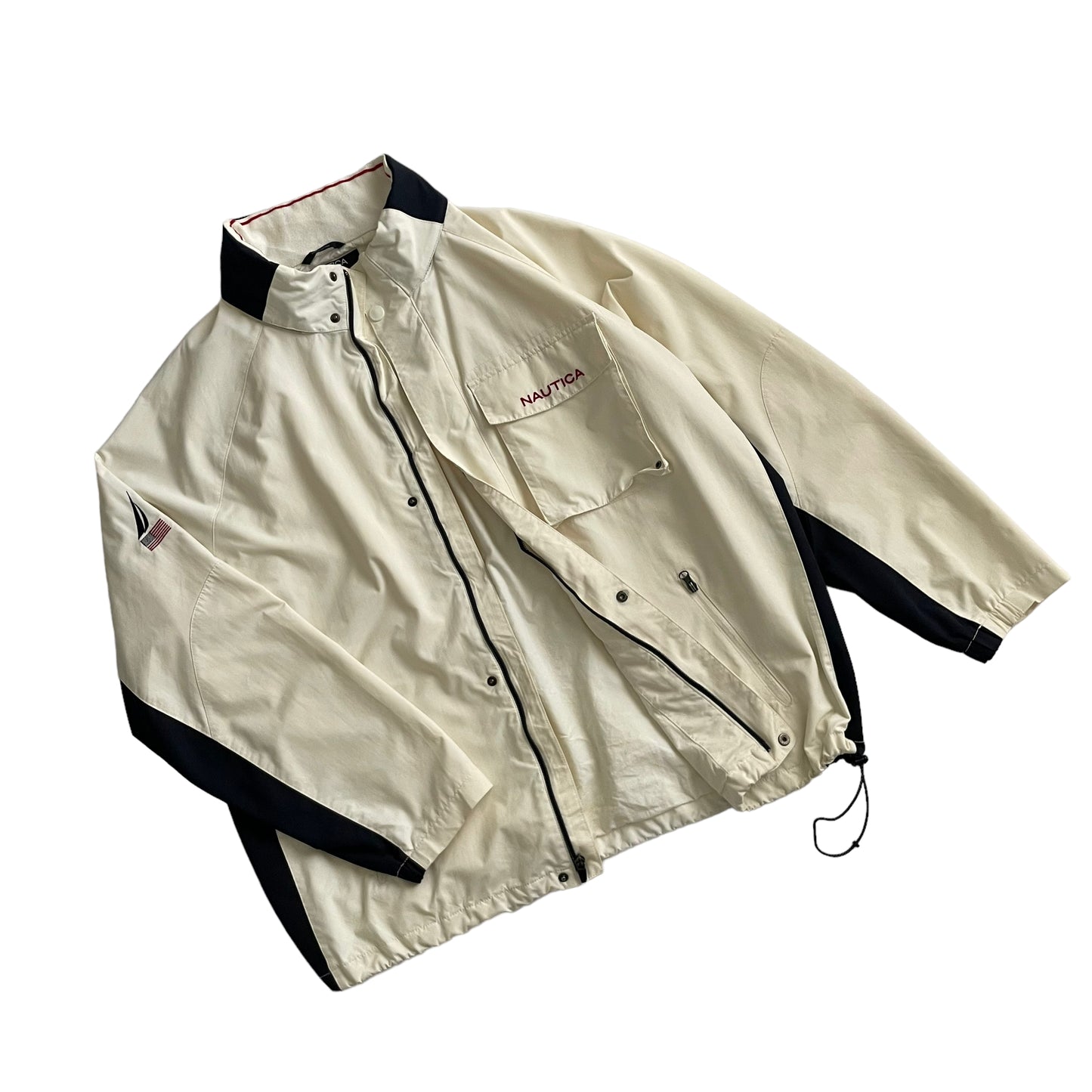 NAUTICA Stand Collar Sailing Jacket