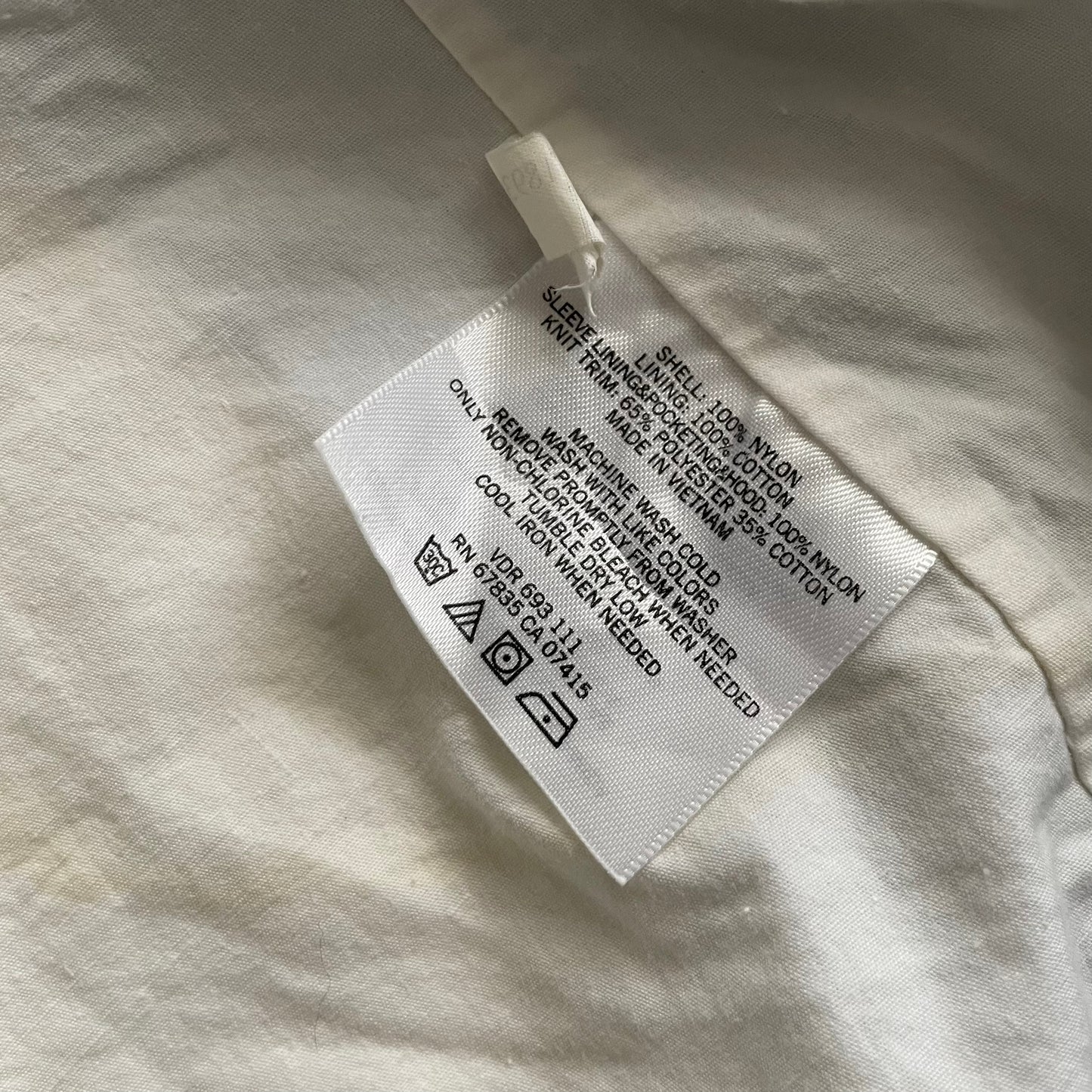 NAUTICA Stand Collar Sailing Jacket