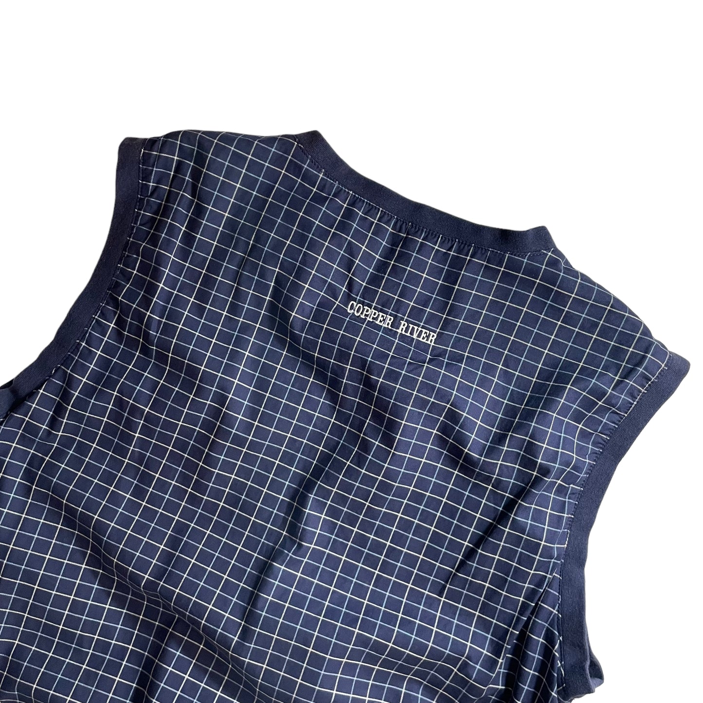 Polo Golf Check Pattern V-Neck Vest