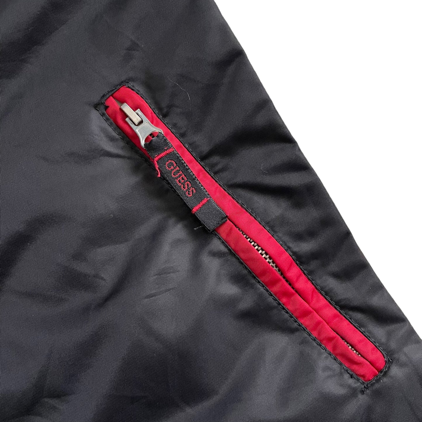 GUESS JEANS Zip Up Racing Jacket