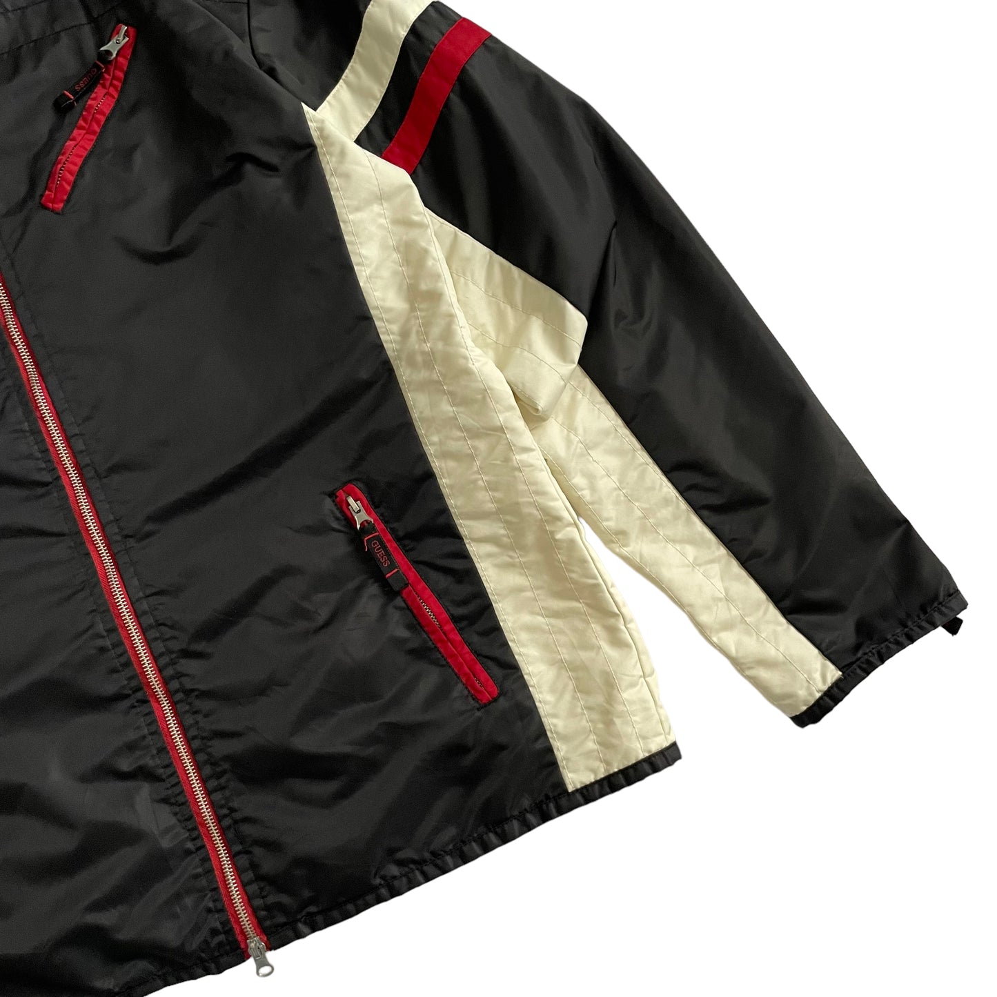 GUESS JEANS Zip Up Racing Jacket