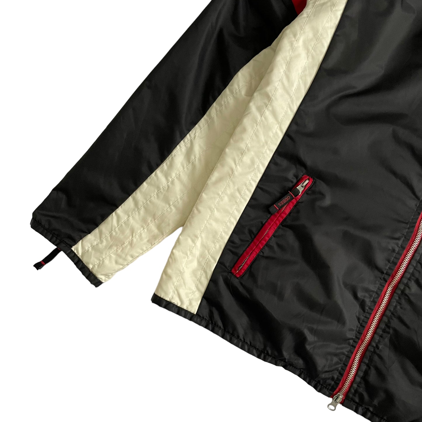 GUESS JEANS Zip Up Racing Jacket