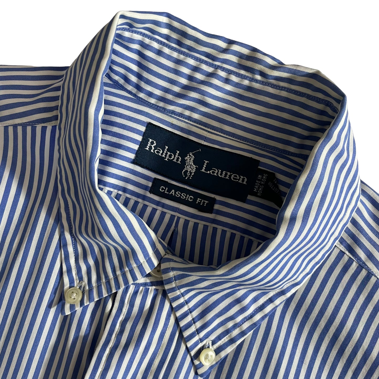 Ralph Lauren Classic Fit Striped Button Down Shirt