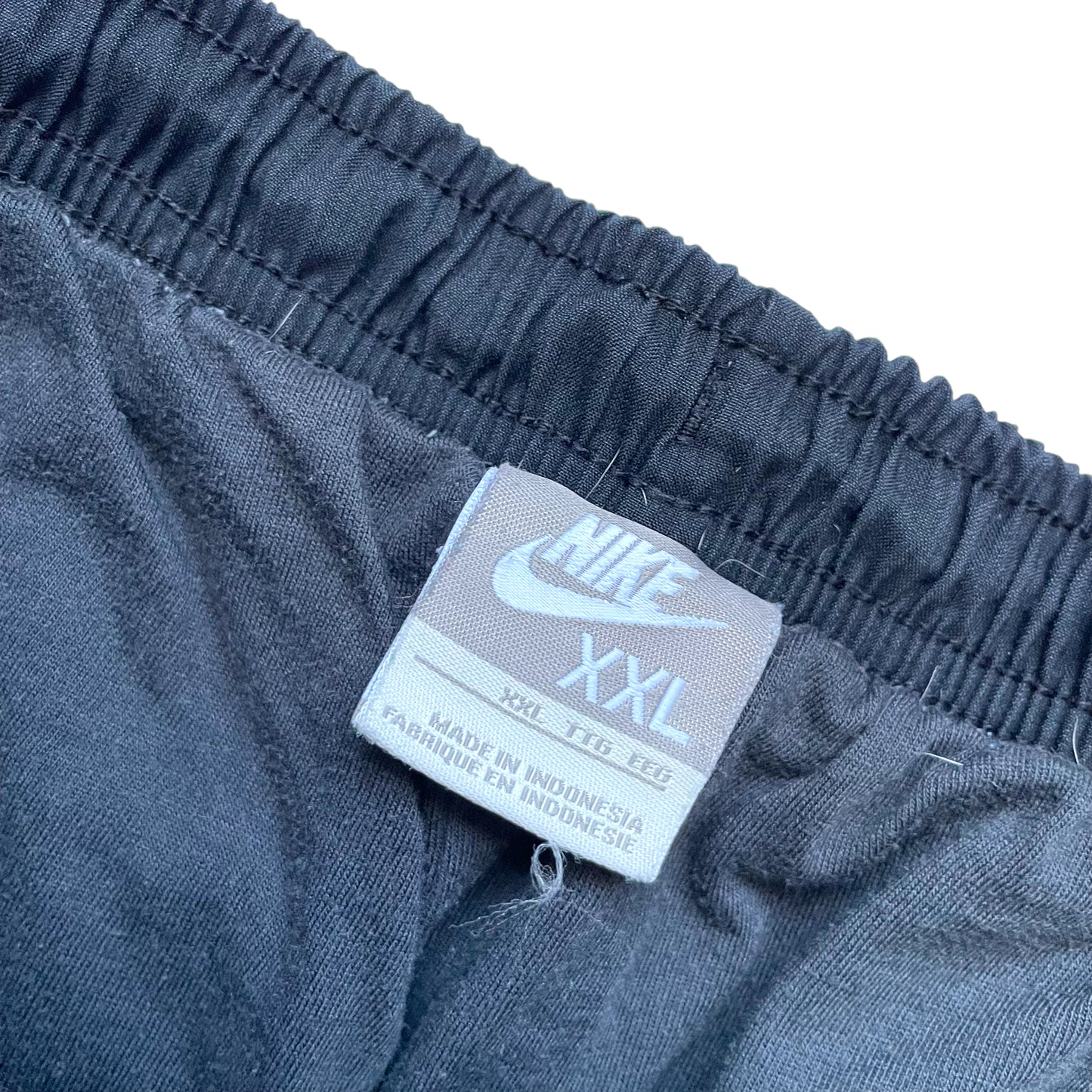 Nike 00s  Embroidered Swoosh Nylon Track Pants