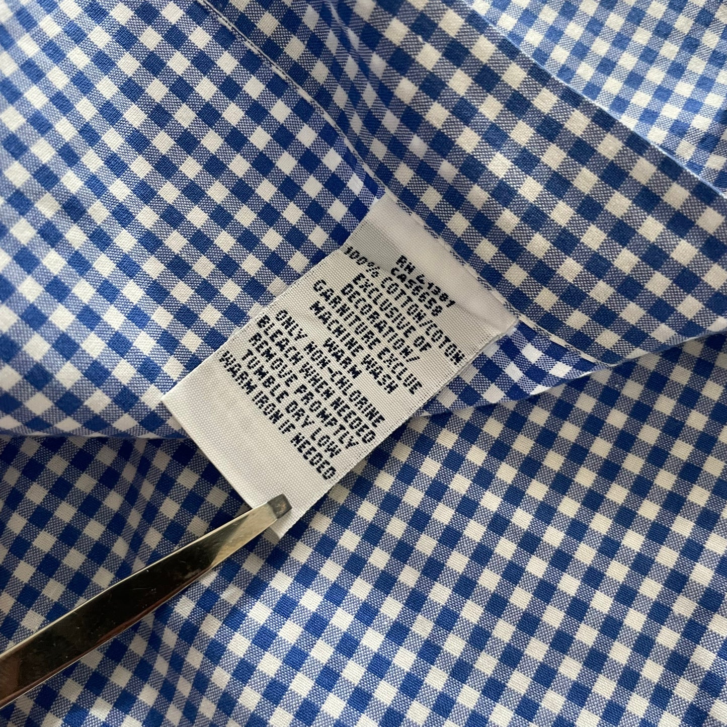 Ralph Lauren Gingham Check Custom Fit L/SL BD Shirt