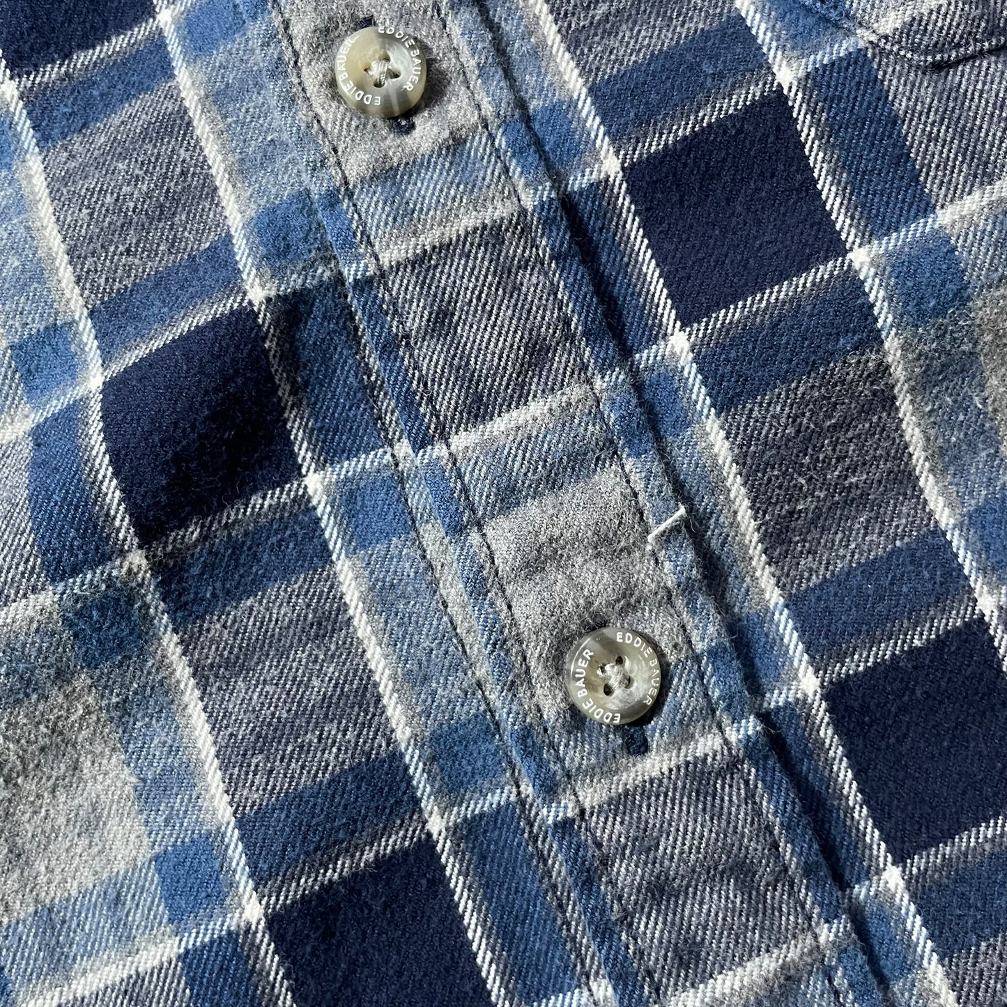 【USED】Eddie Bauer Check BD Shirt