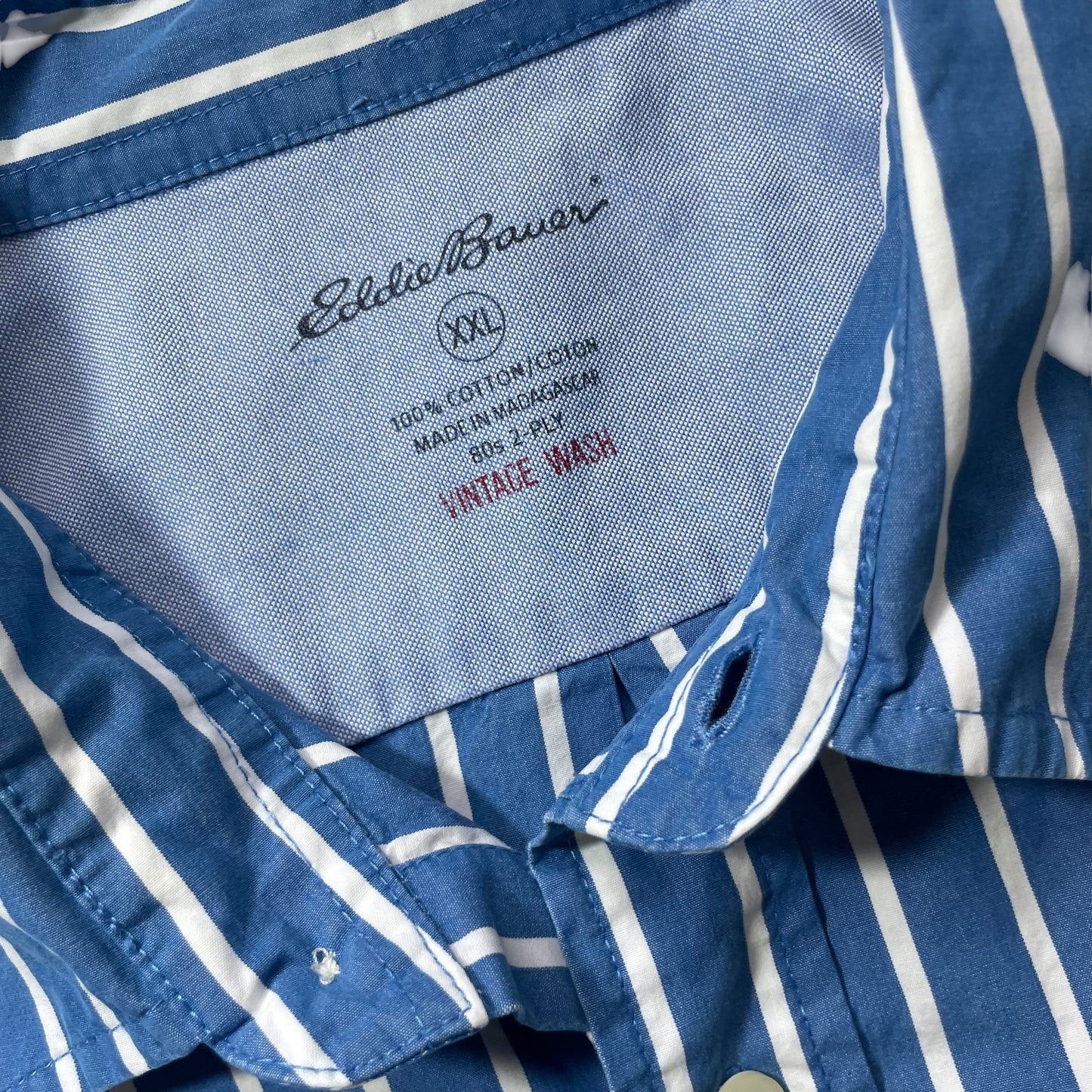 【USED】Eddie Bauer Stripe Shirt