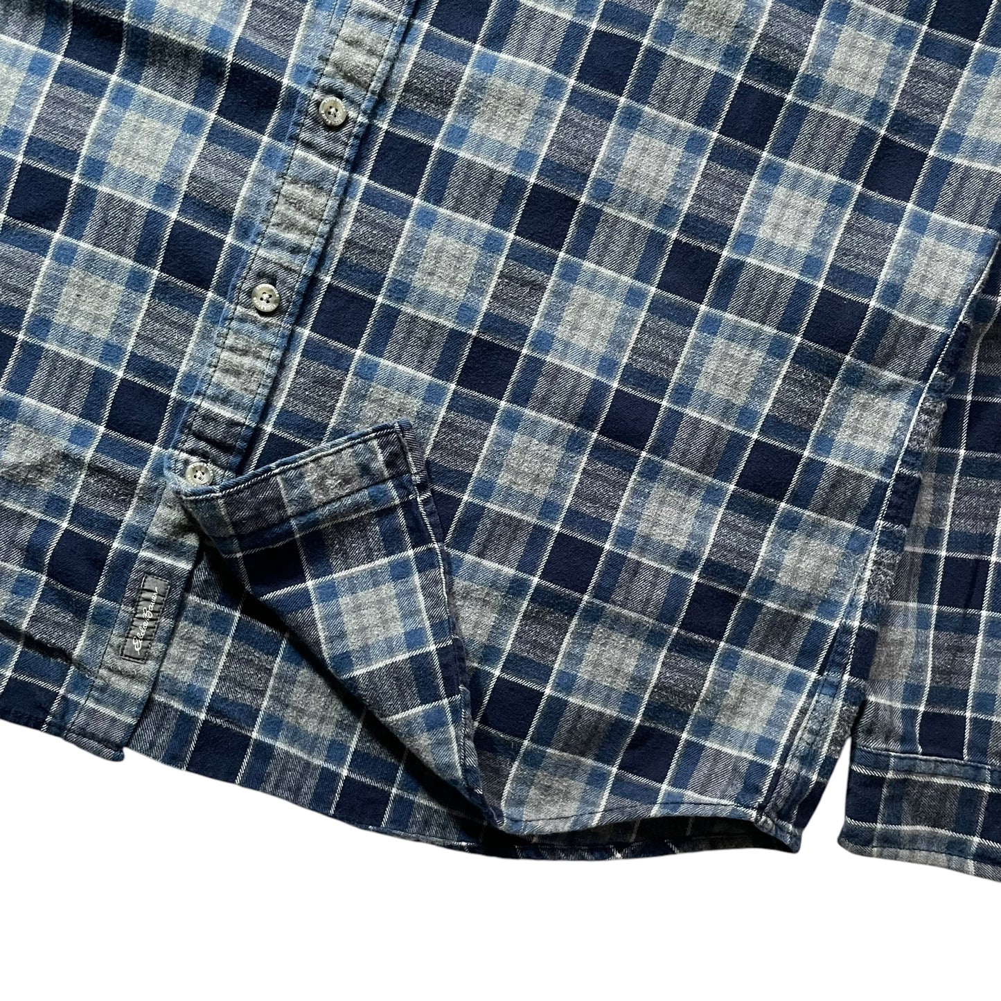 【USED】Eddie Bauer Check BD Shirt