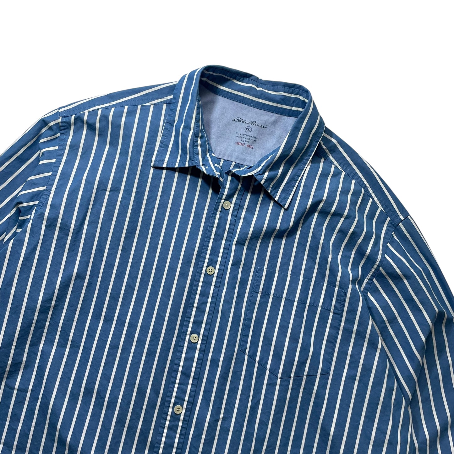 【USED】Eddie Bauer Stripe Shirt