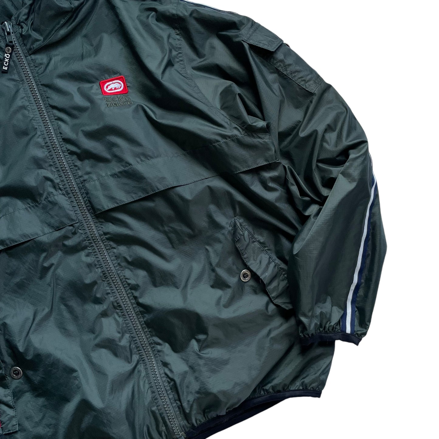 【Used】Ecko Unlimited Full Zip Nylon Jacket/エコーアンリミテッド フルジップナイロンジャケット
