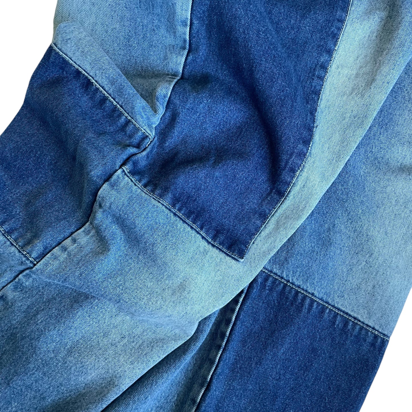 【Used】Akademiks Baggy Fit Patchwork Jeans