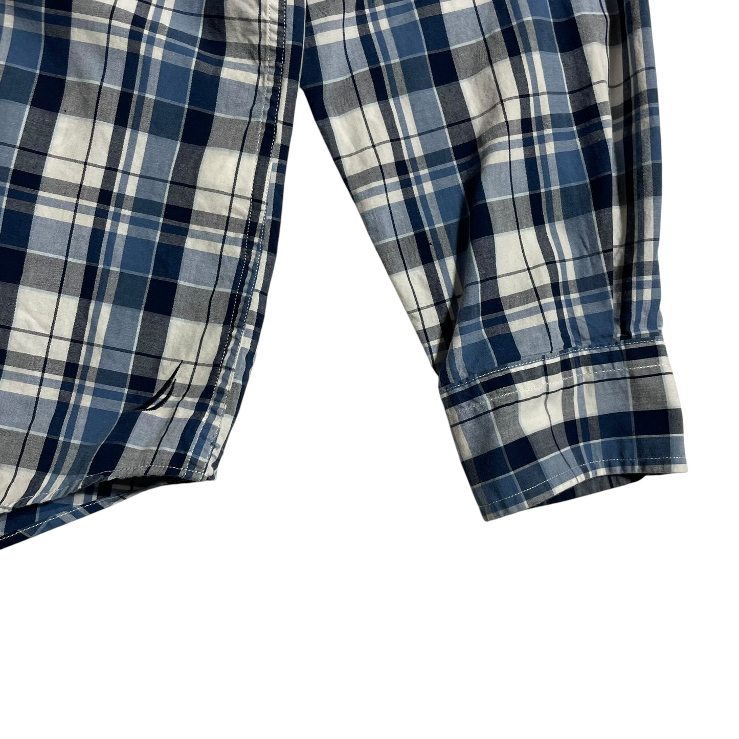 【USED】Nautica Check BD Shirt