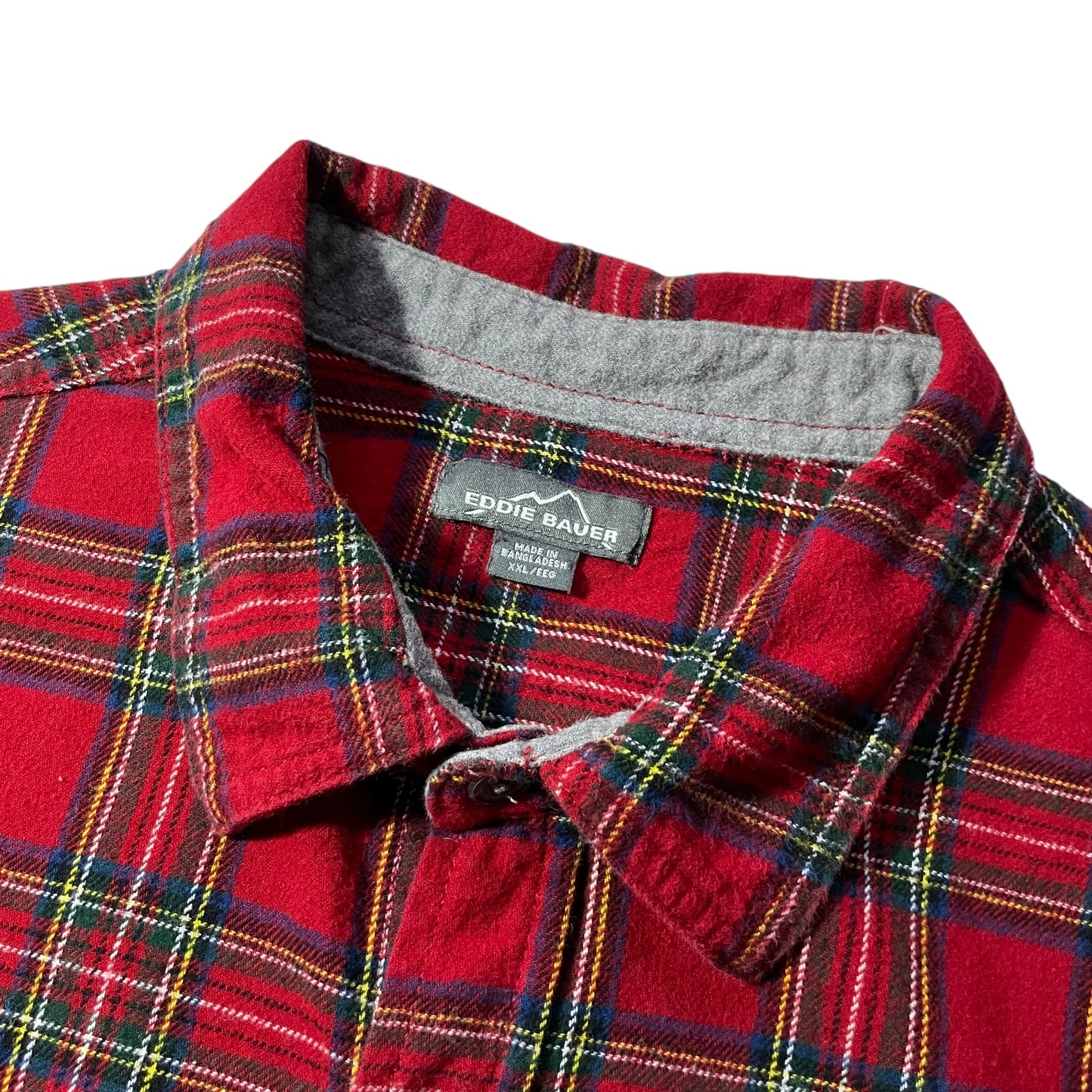 【USED】Eddie Bauer Check Flannel Shirt