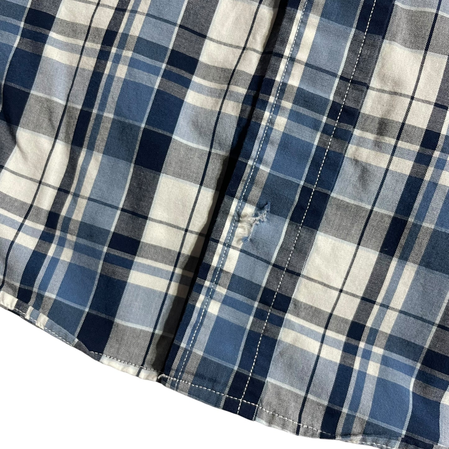 【USED】Nautica Check BD Shirt