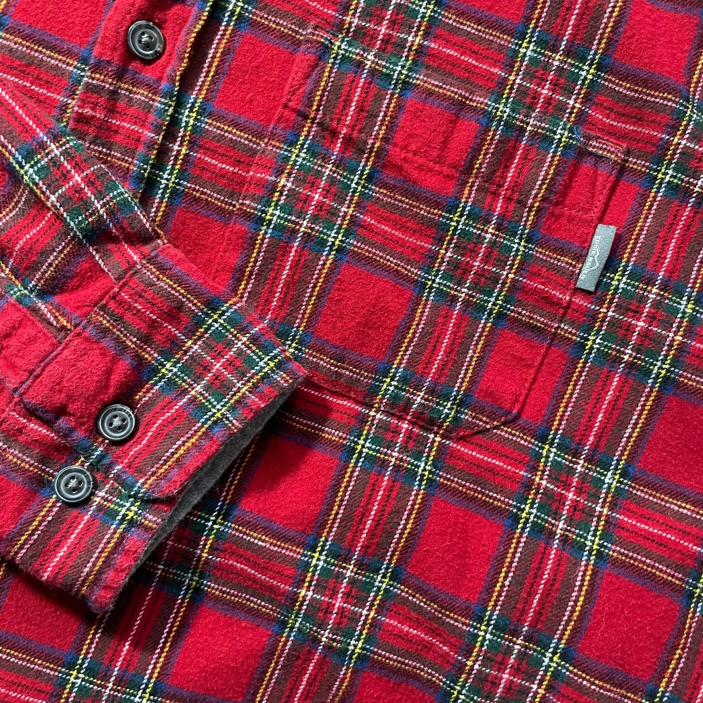【USED】Eddie Bauer Check Flannel Shirt