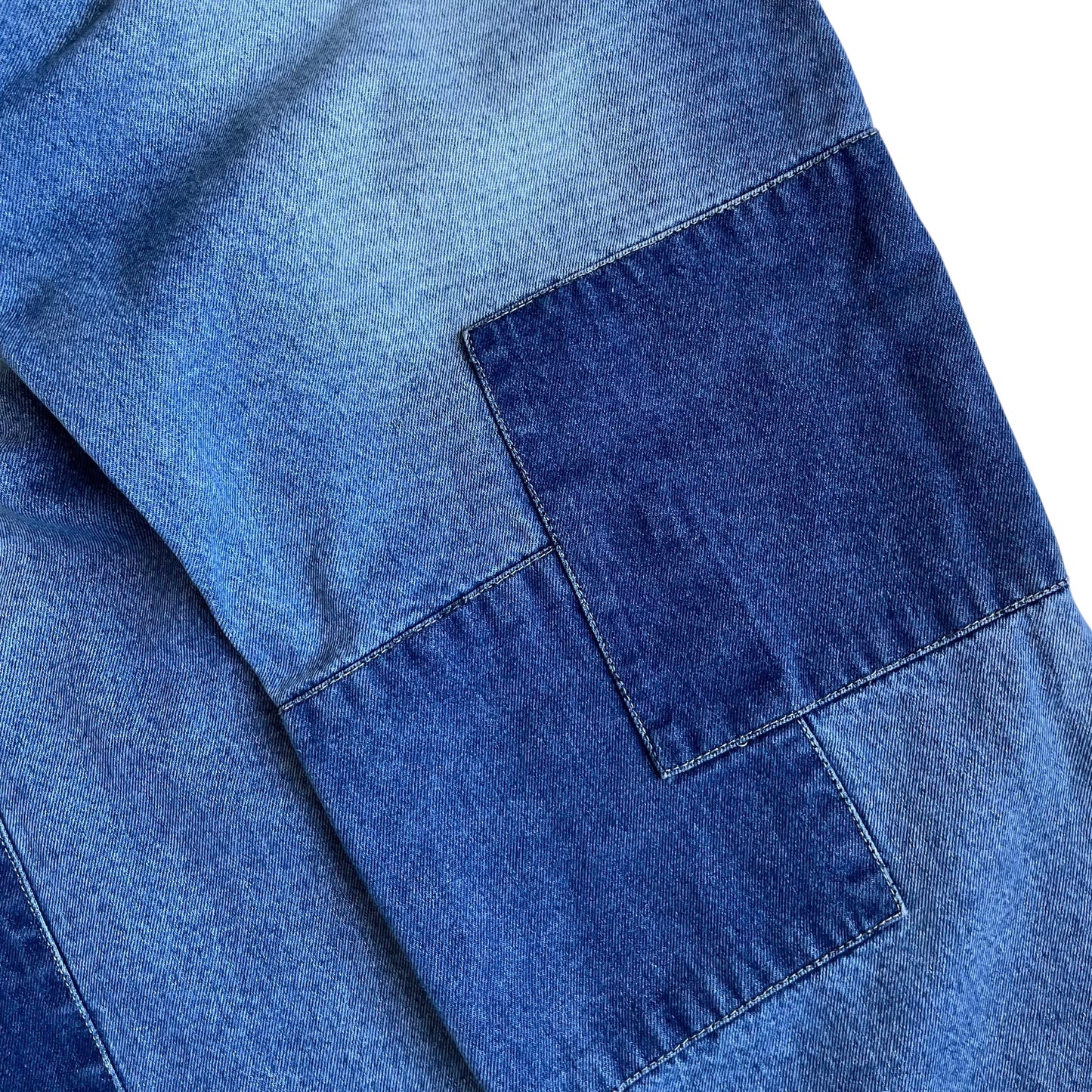 【Used】Akademiks Baggy Fit Patchwork Jeans