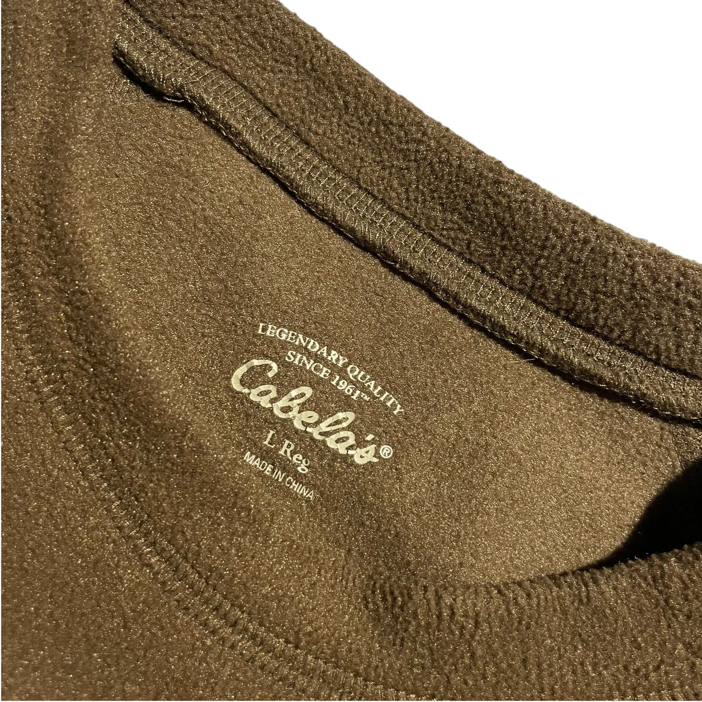 【Used】Cabela's Crew Neck Fleece Top