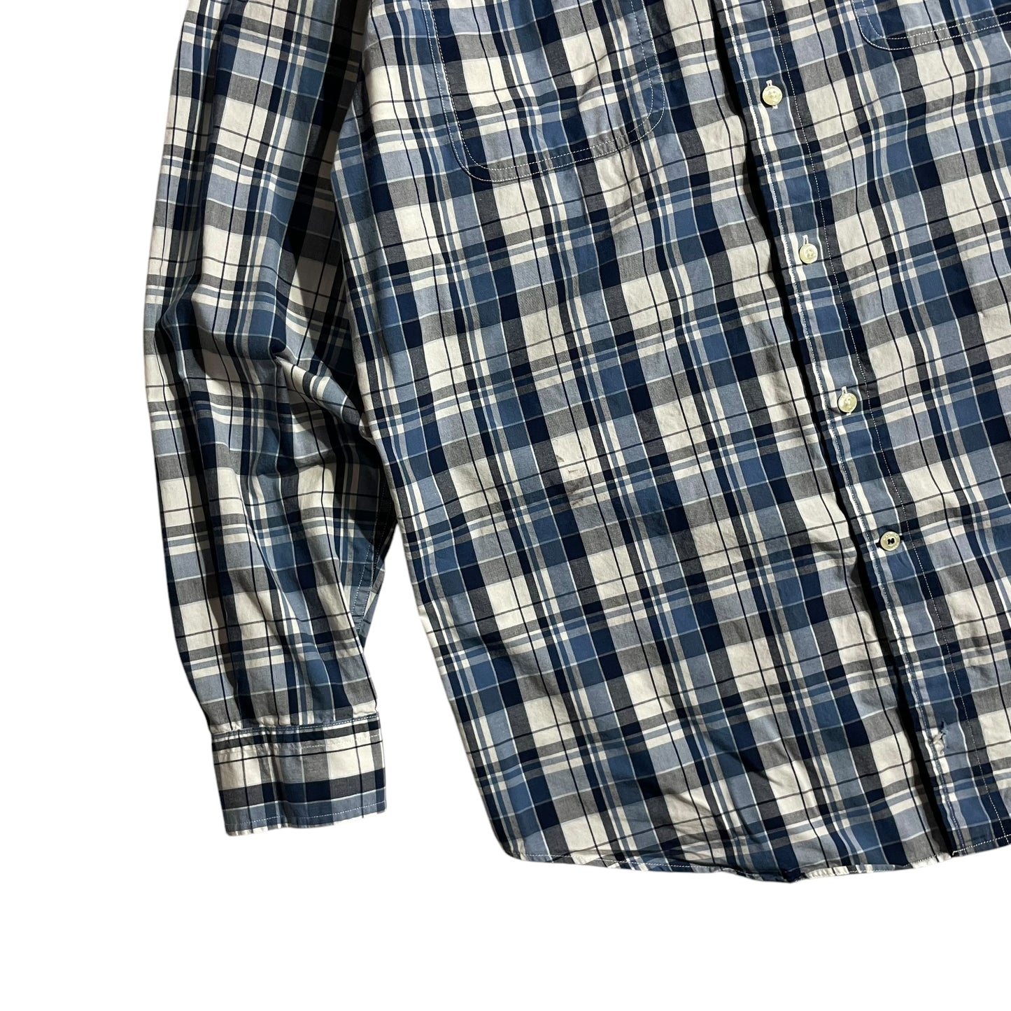 【USED】Nautica Check BD Shirt