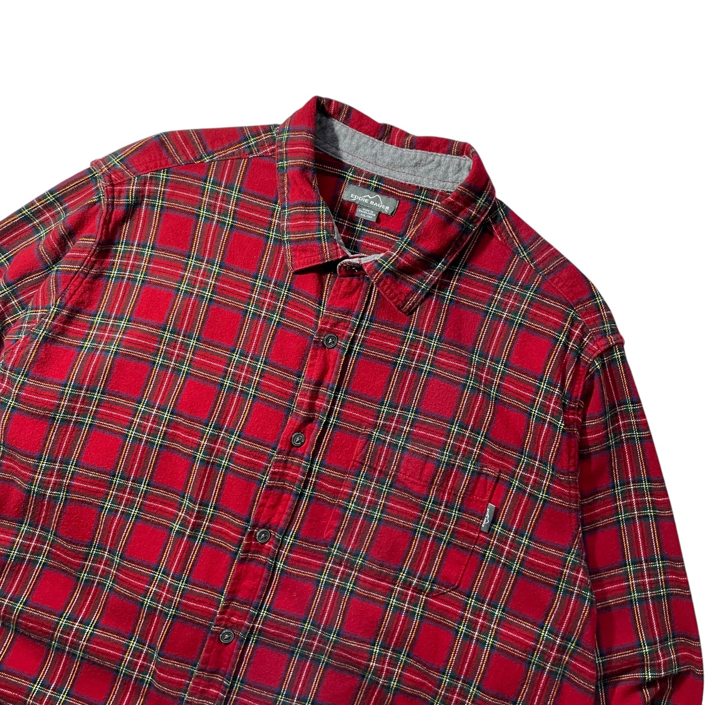 【USED】Eddie Bauer Check Flannel Shirt