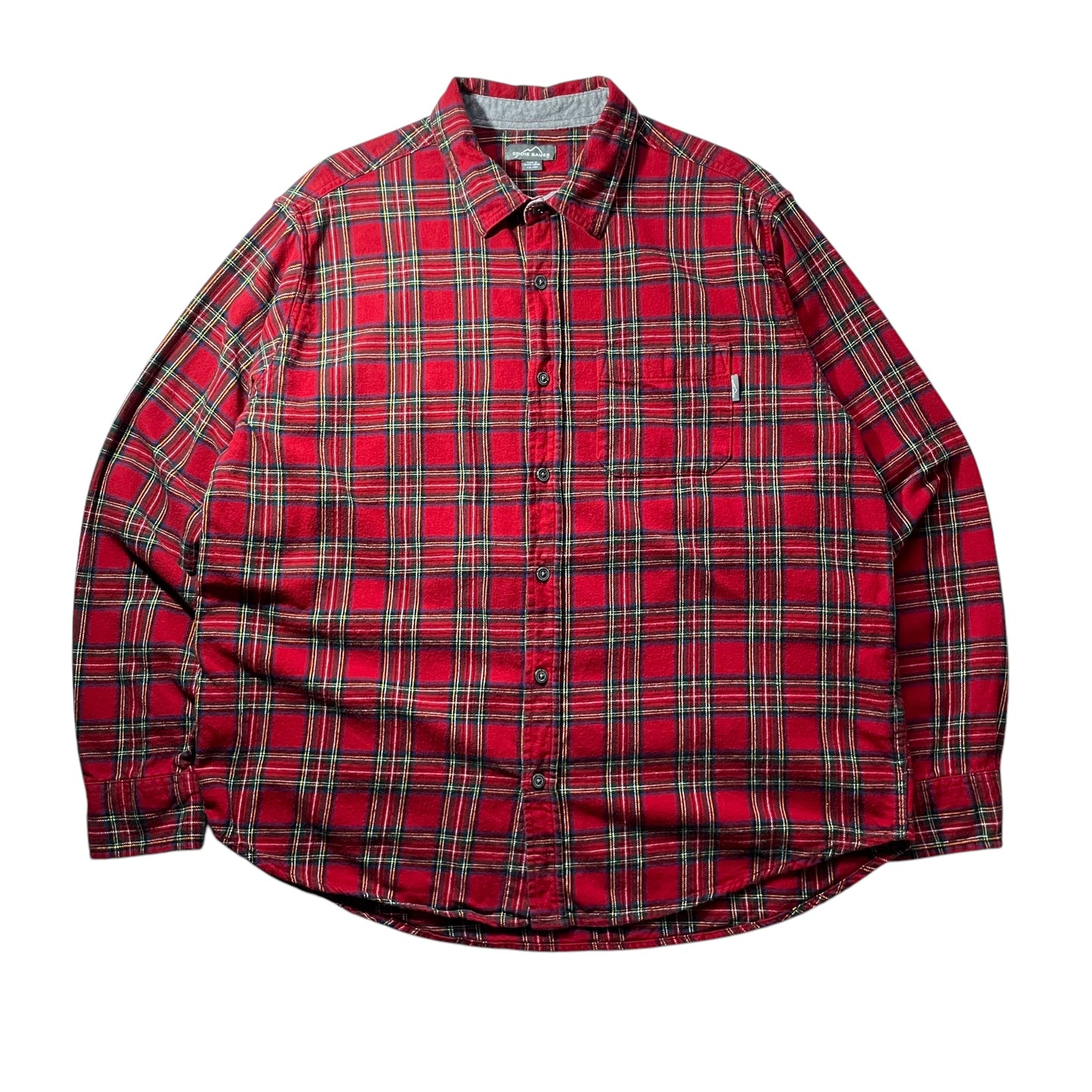【USED】Eddie Bauer Check Flannel Shirt
