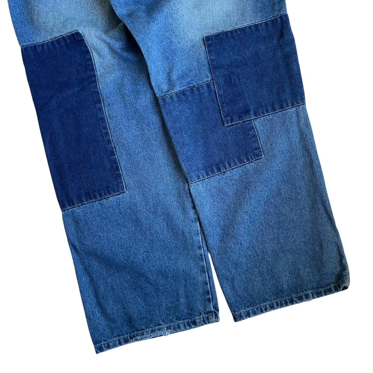 【Used】Akademiks Baggy Fit Patchwork Jeans