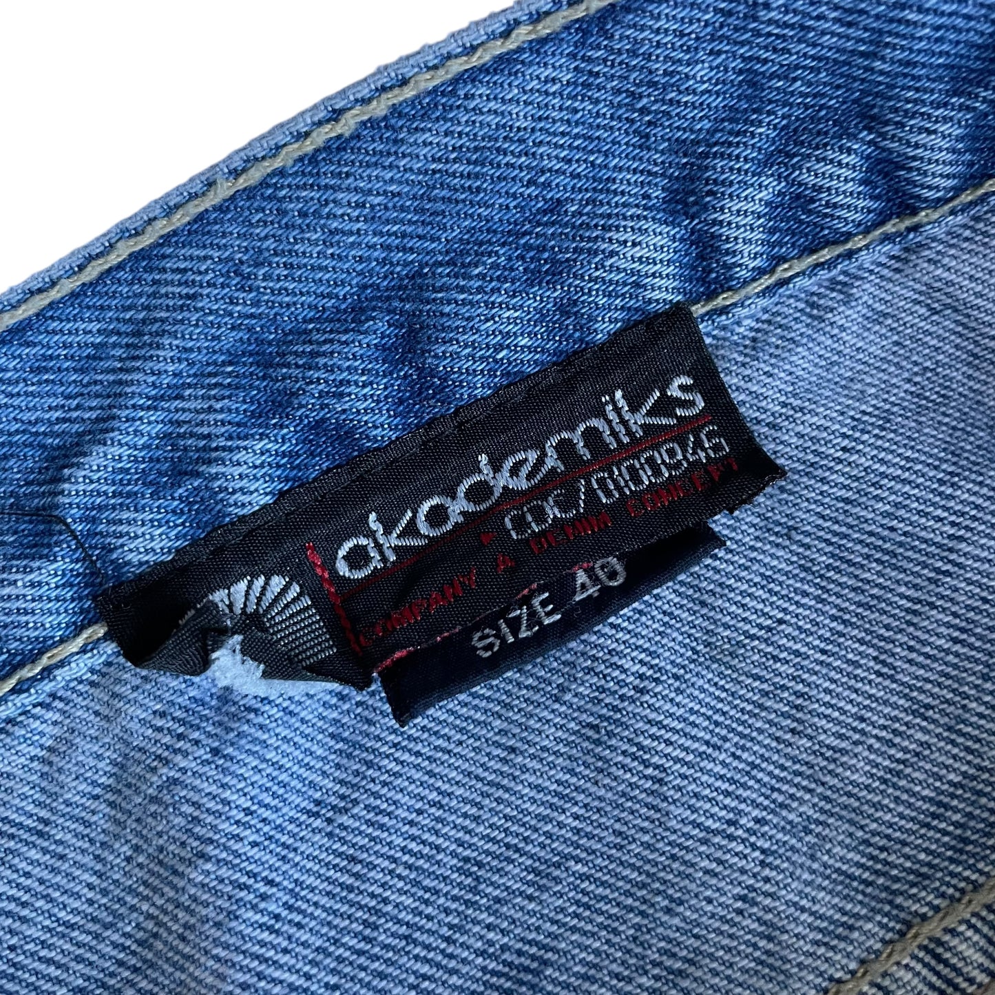 【Used】Akademiks Baggy Fit Patchwork Jeans