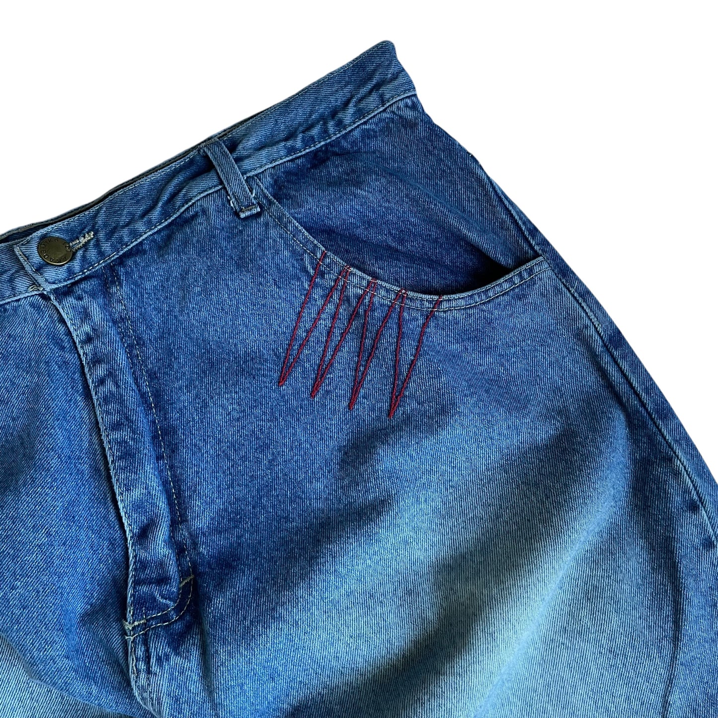 【Used】Akademiks Baggy Fit Patchwork Jeans