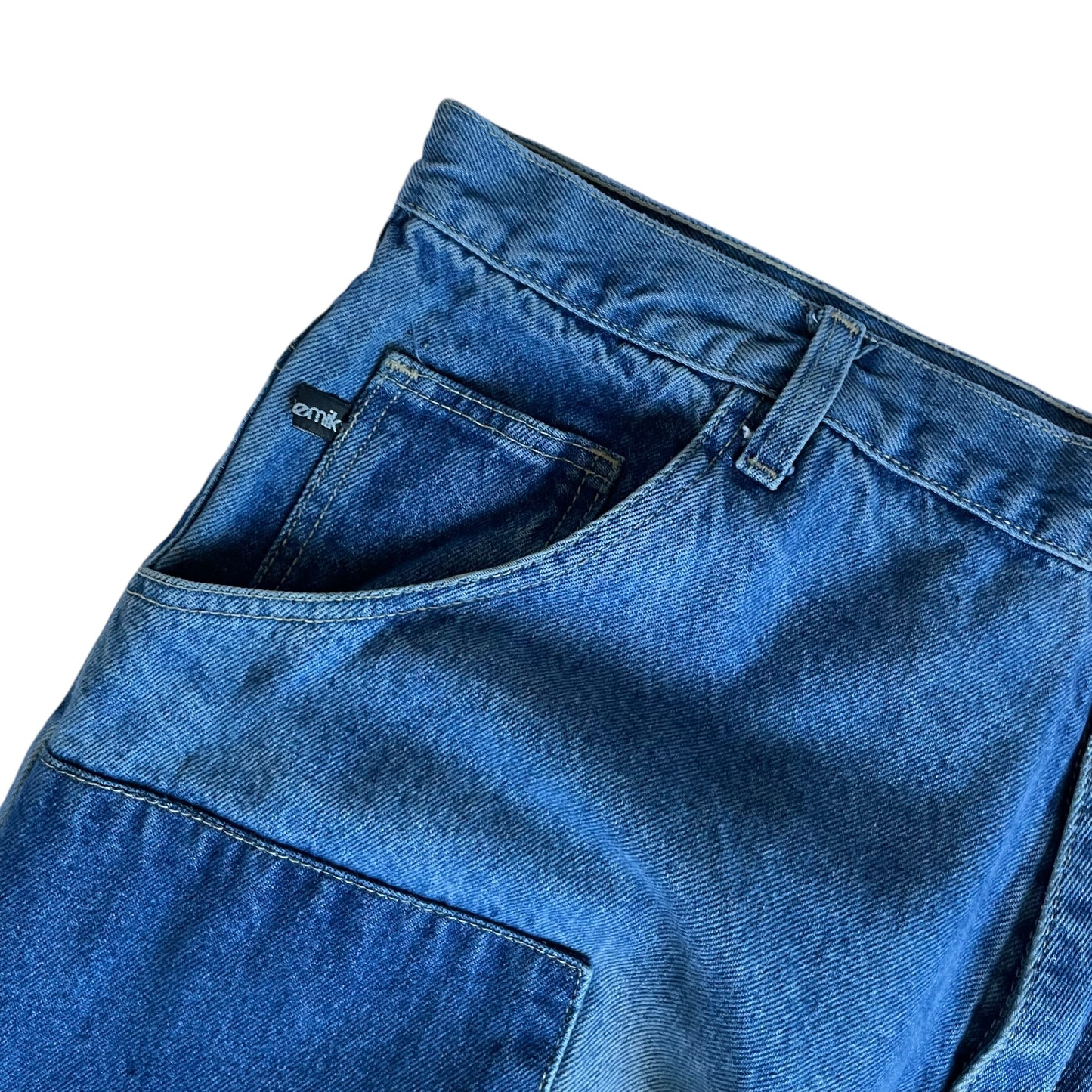 【Used】Akademiks Baggy Fit Patchwork Jeans