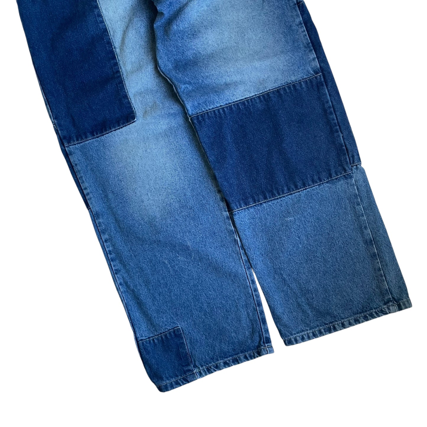 【Used】Akademiks Baggy Fit Patchwork Jeans