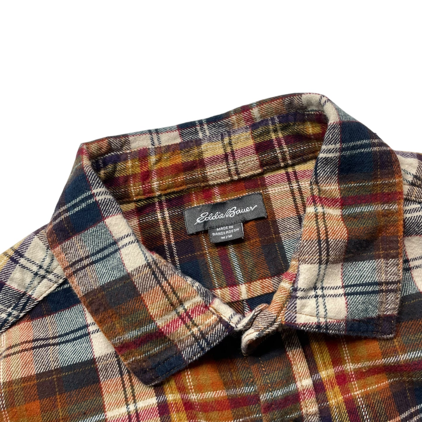 【USED】Eddie Bauer Check Flannel Shirt