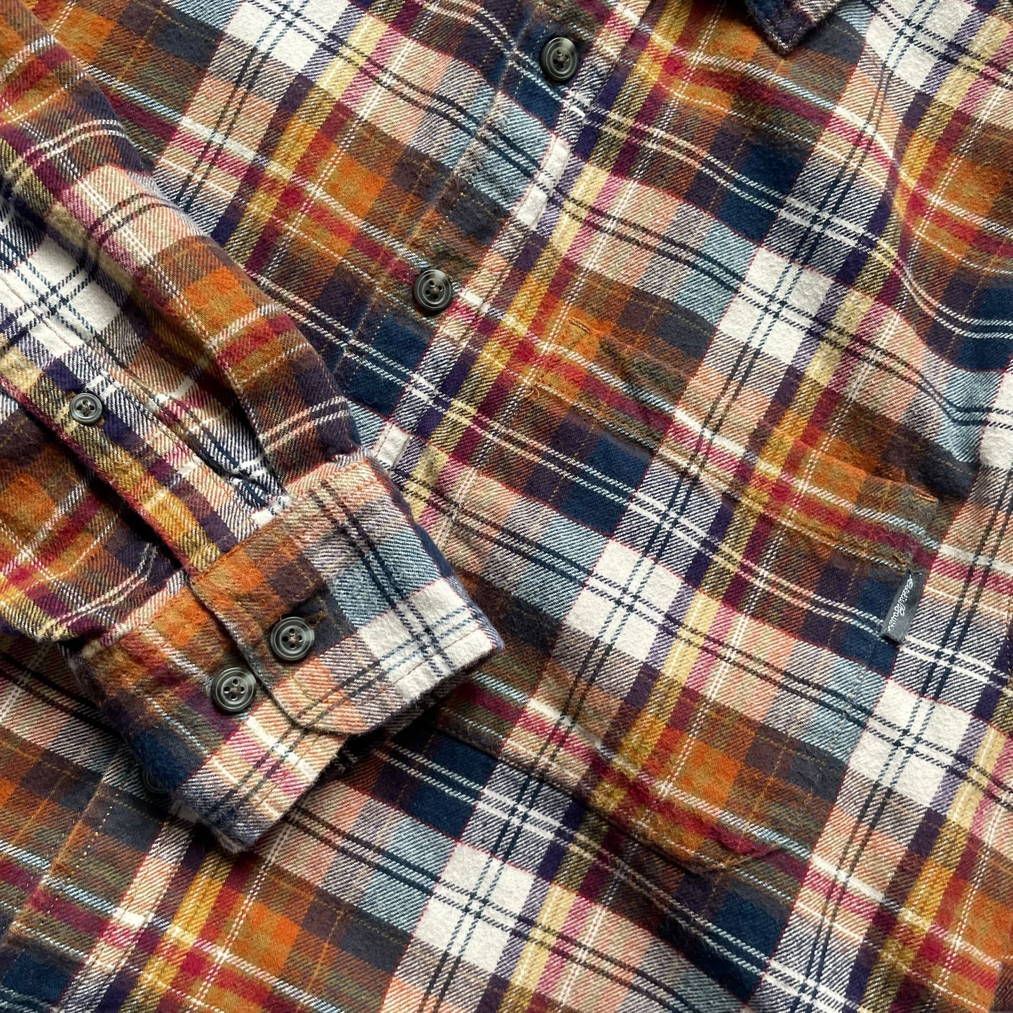 【USED】Eddie Bauer Check Flannel Shirt