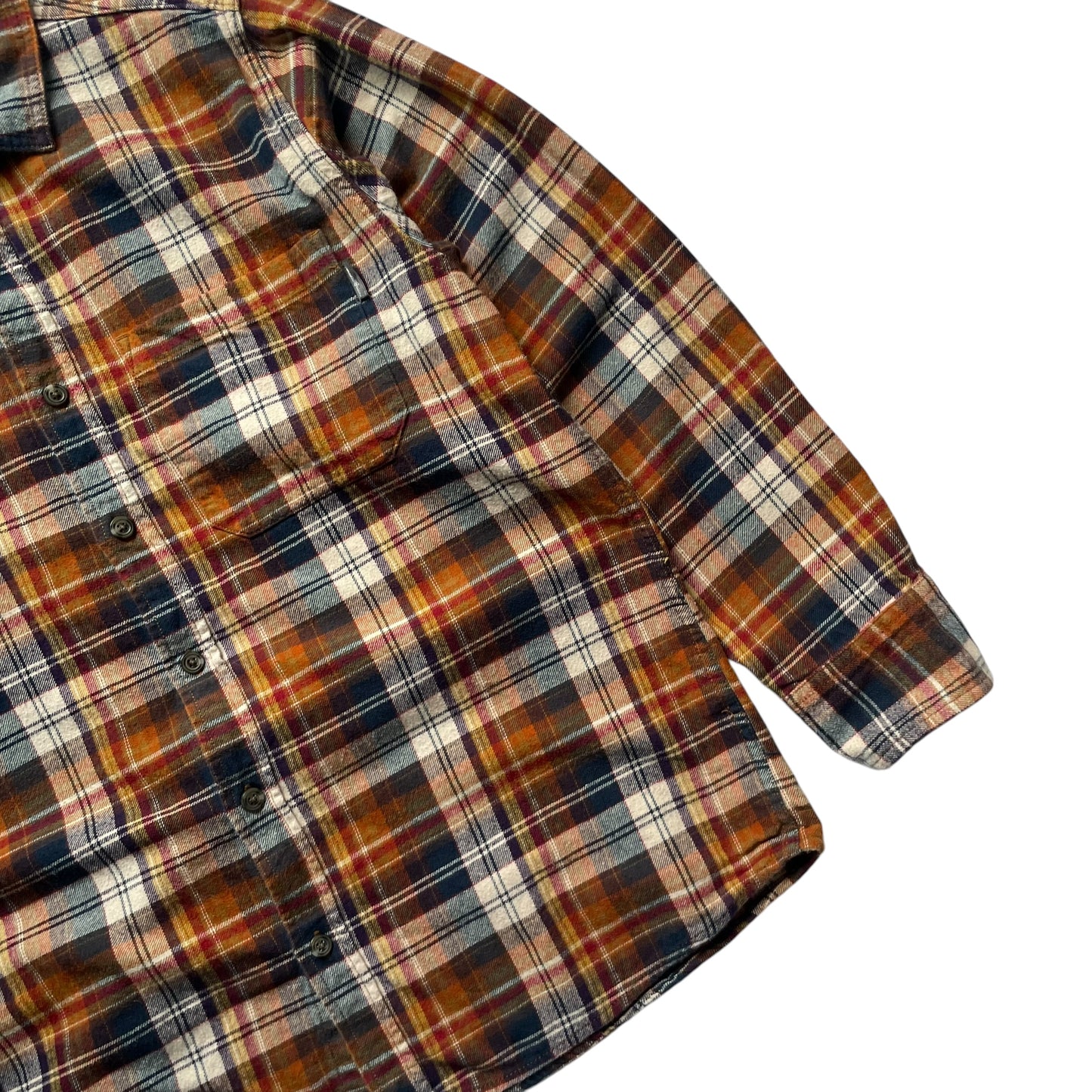 【USED】Eddie Bauer Check Flannel Shirt
