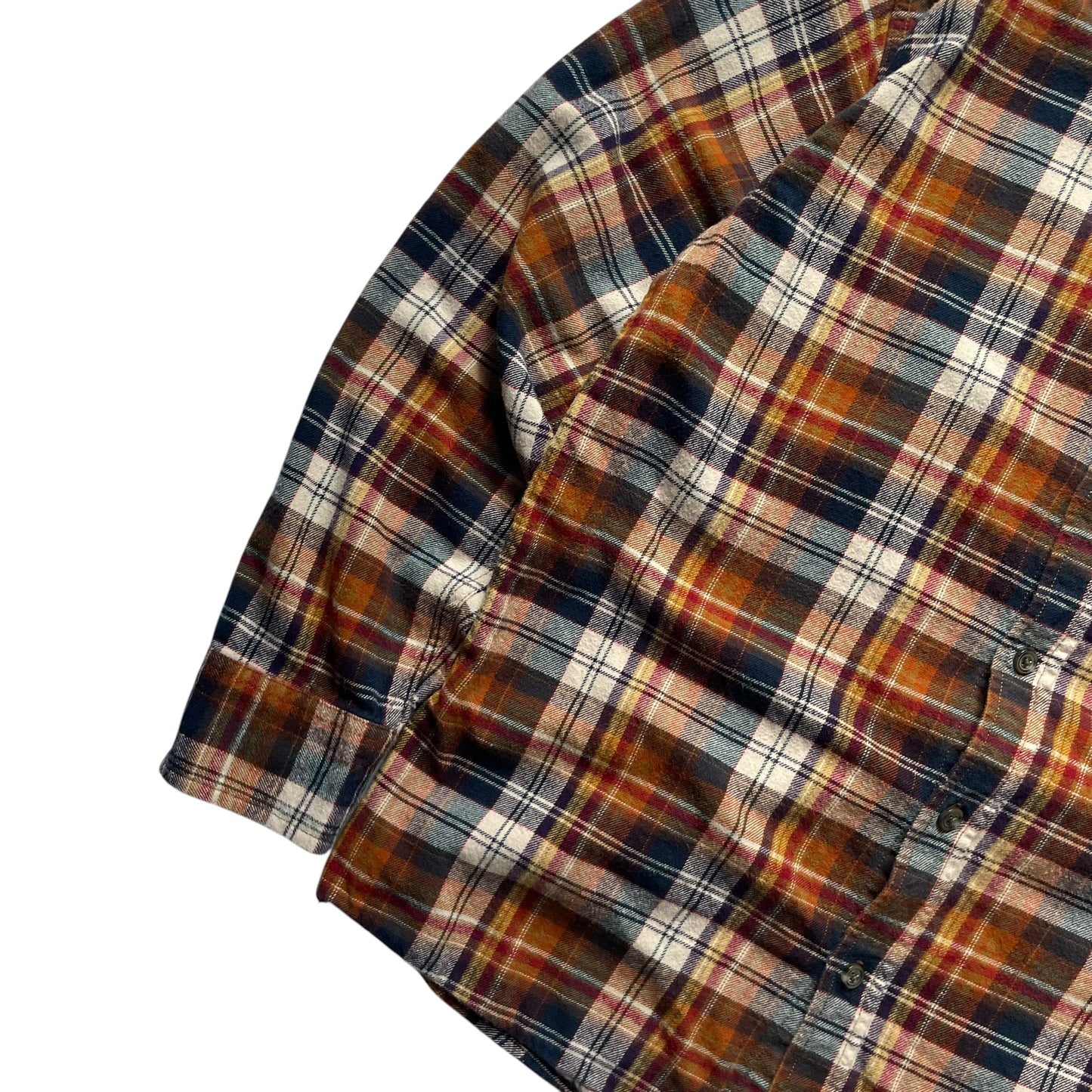 【USED】Eddie Bauer Check Flannel Shirt