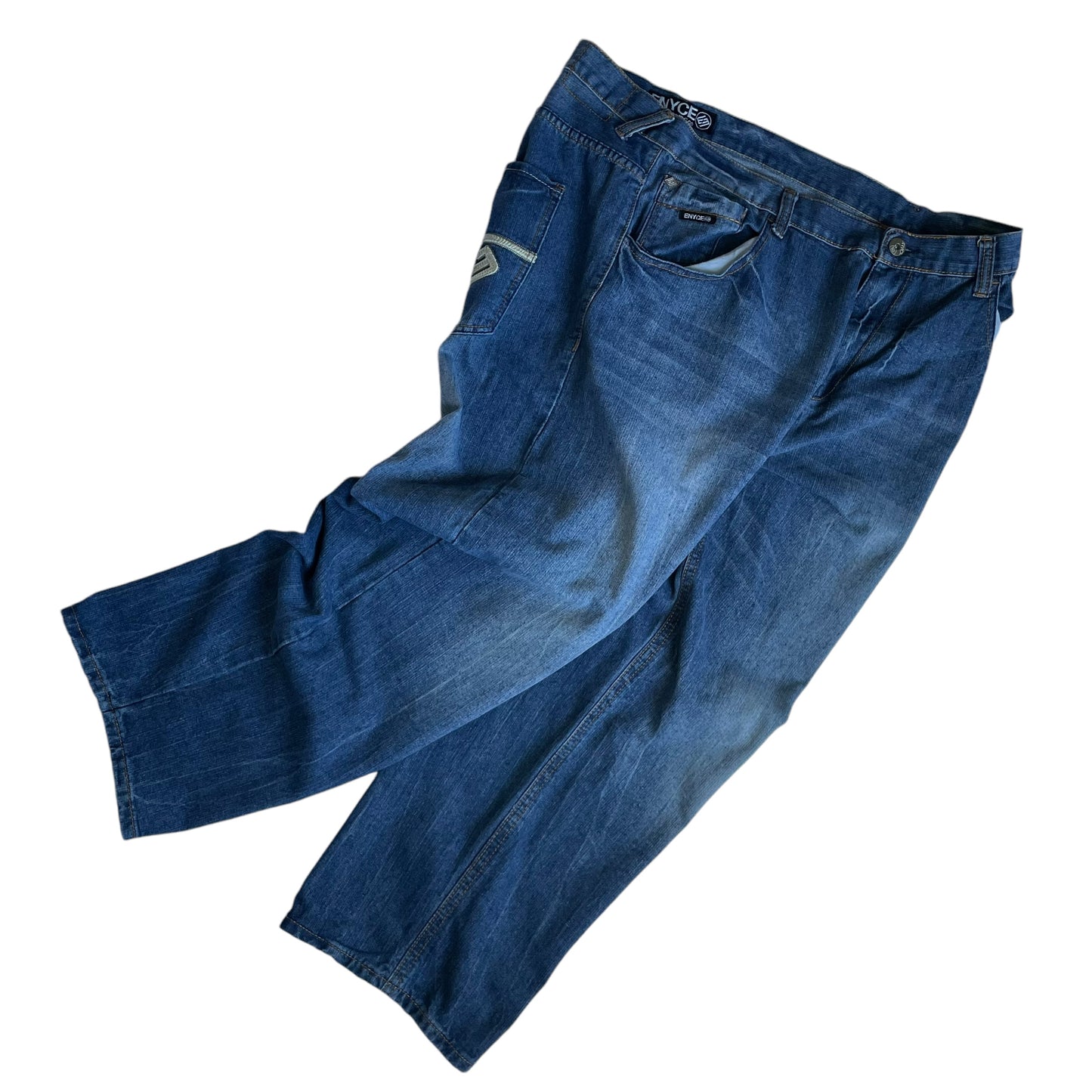 【Used】Enyce Embroidery Logo Loose Fit Denim Pants